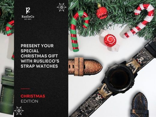 Present your special Christmas gift with RuslieCo’s strap watches