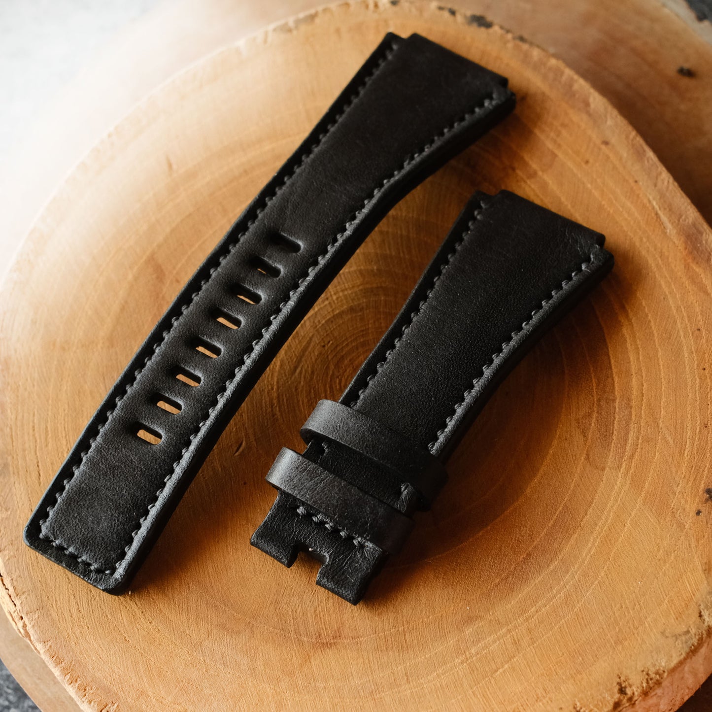 Bell & Ross Watch Straps Black Series Handmade