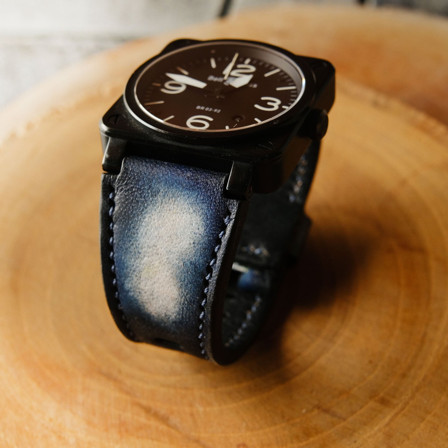 Bell & Ross Blue Jeans Leather Straps