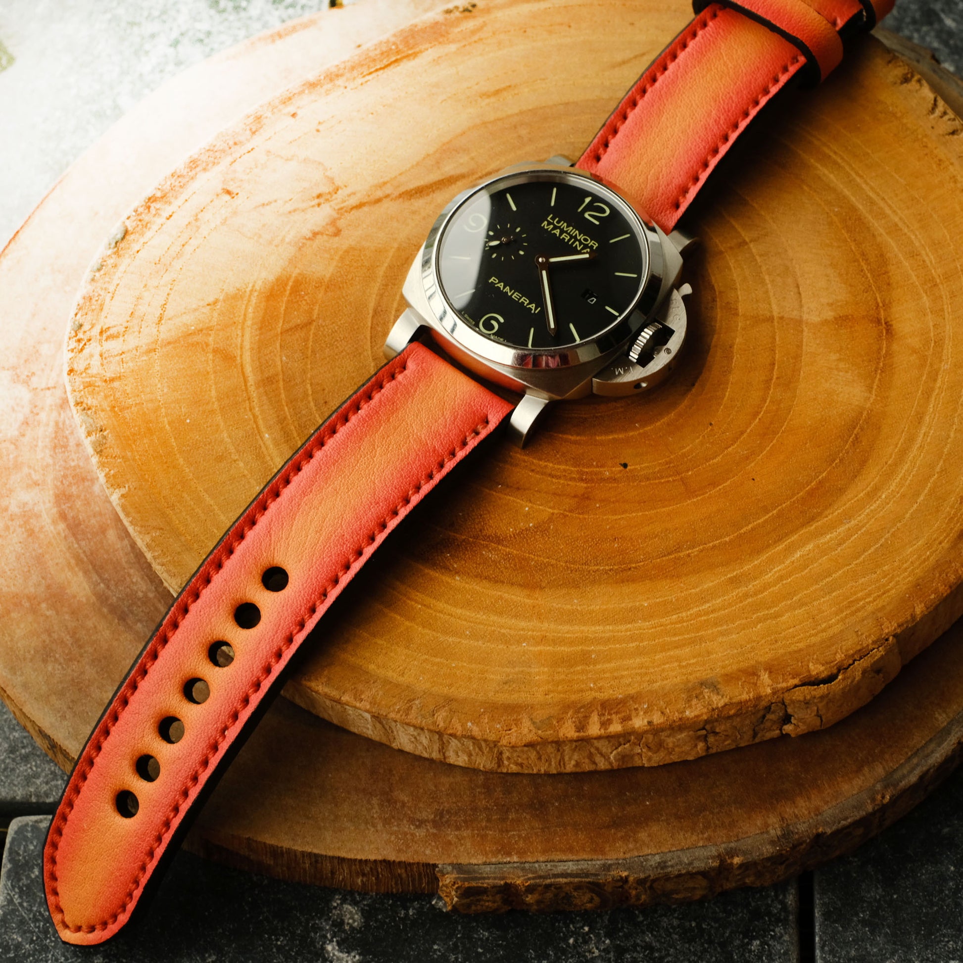 panerai orange strap