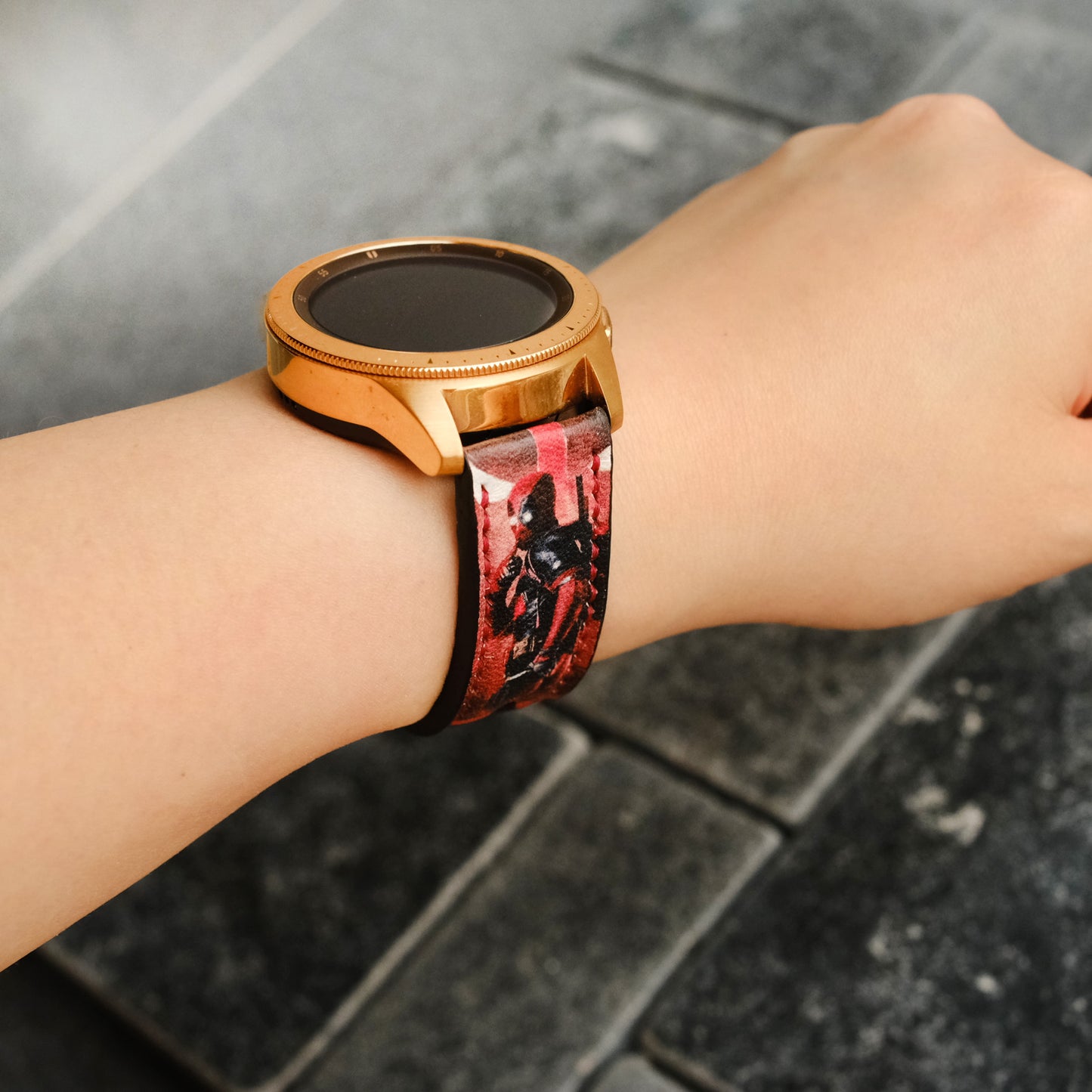 Deadpool Strap For Samsung Watch