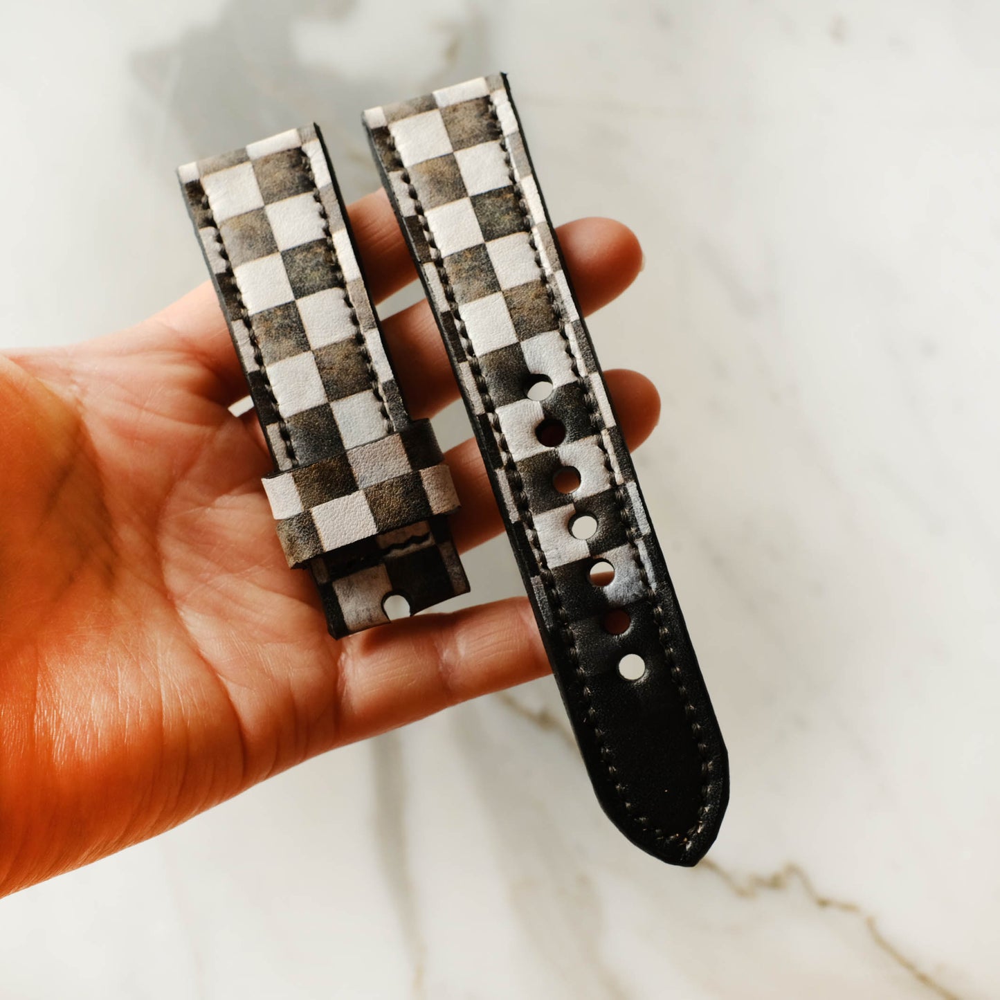 Panerai Watch Band Chessboard Style