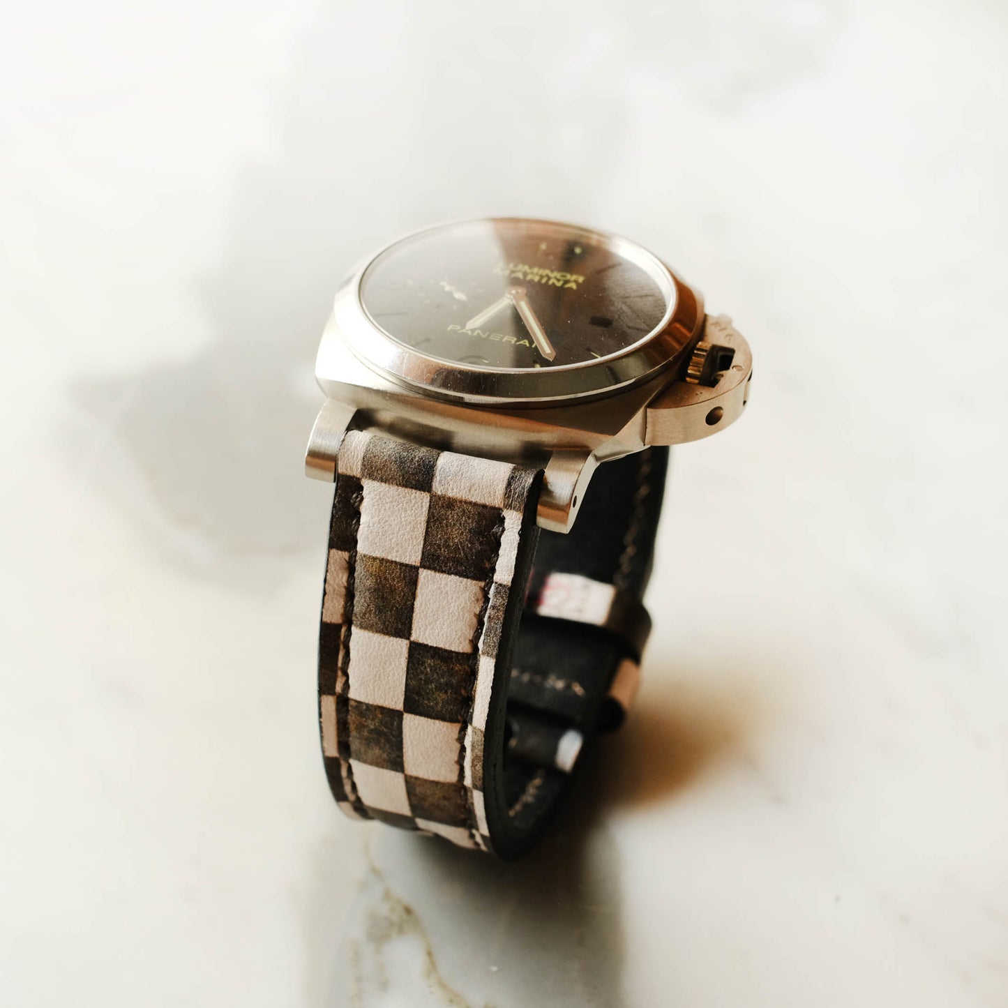 Panerai Watch Band Chessboard Style