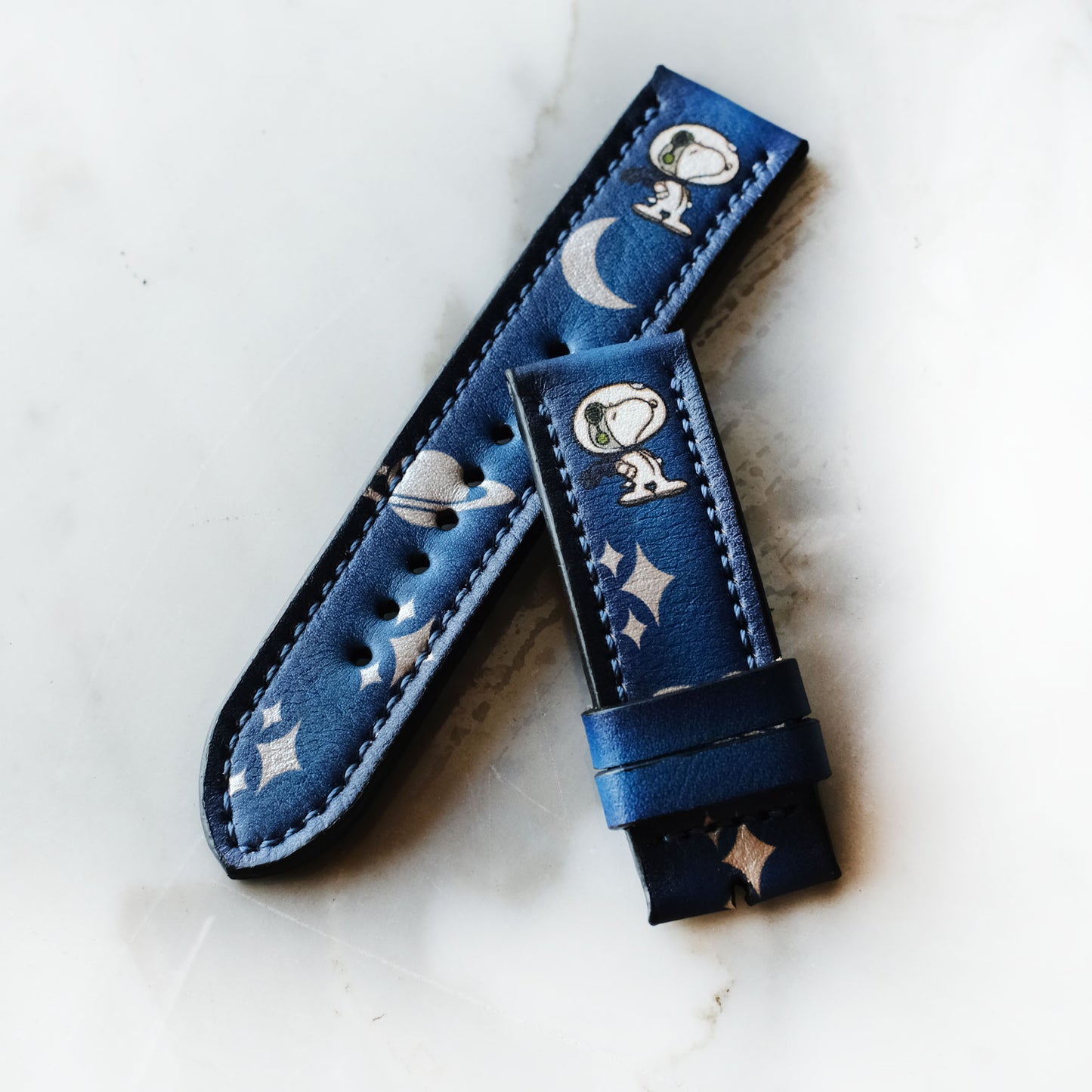 Omega Custom Snoopy Straps