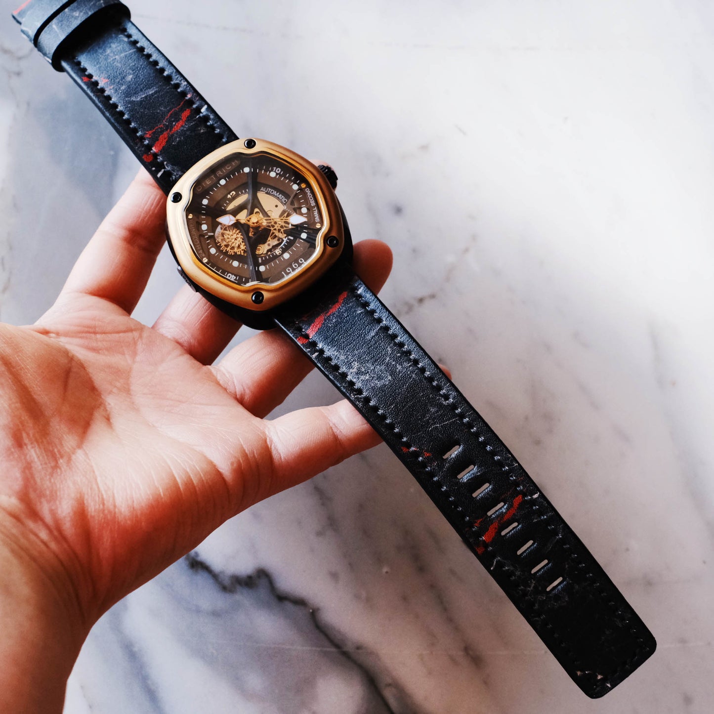 Dietrich Watch Strap Design Handmade Leather Strap - ruslieco