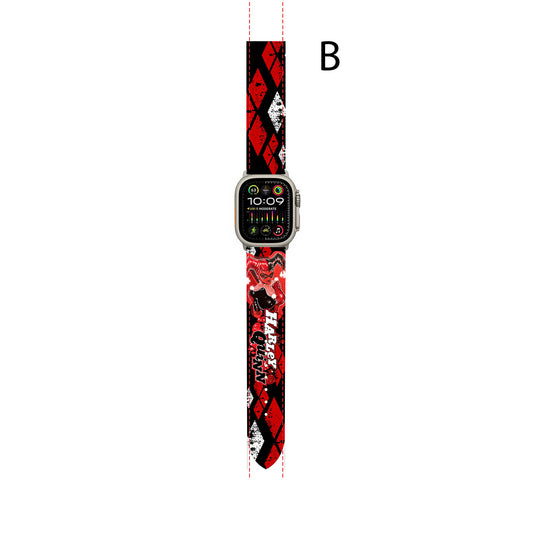 Apple Watch Custom Harley Quinn Strap B