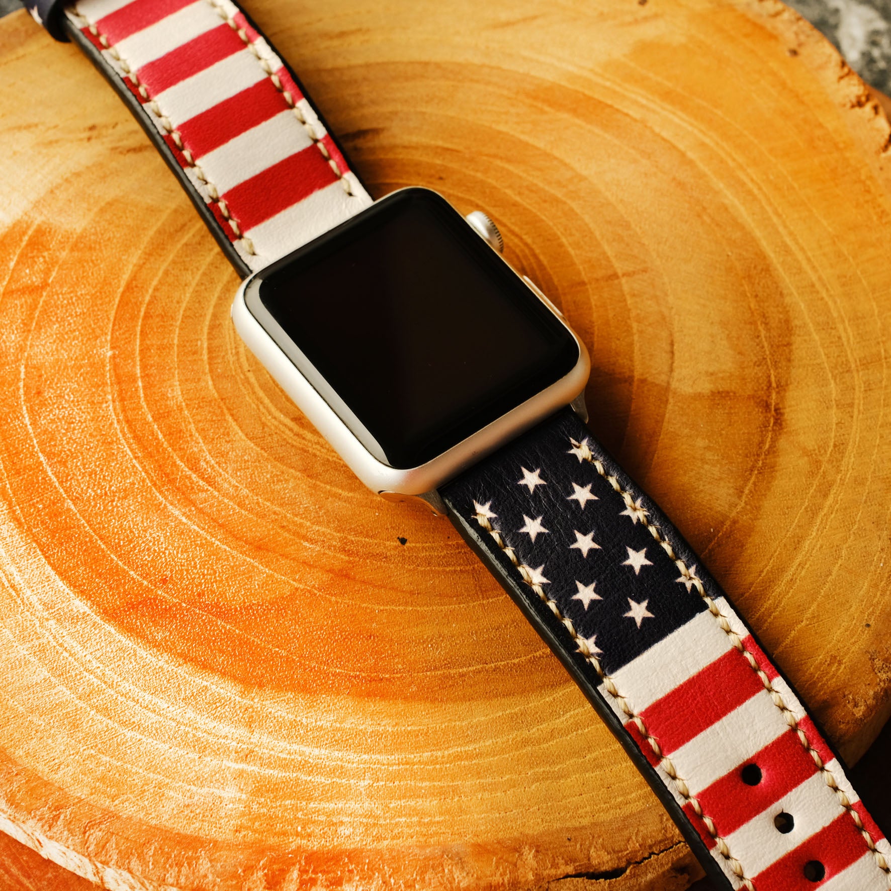 USA National Flag Watch Band