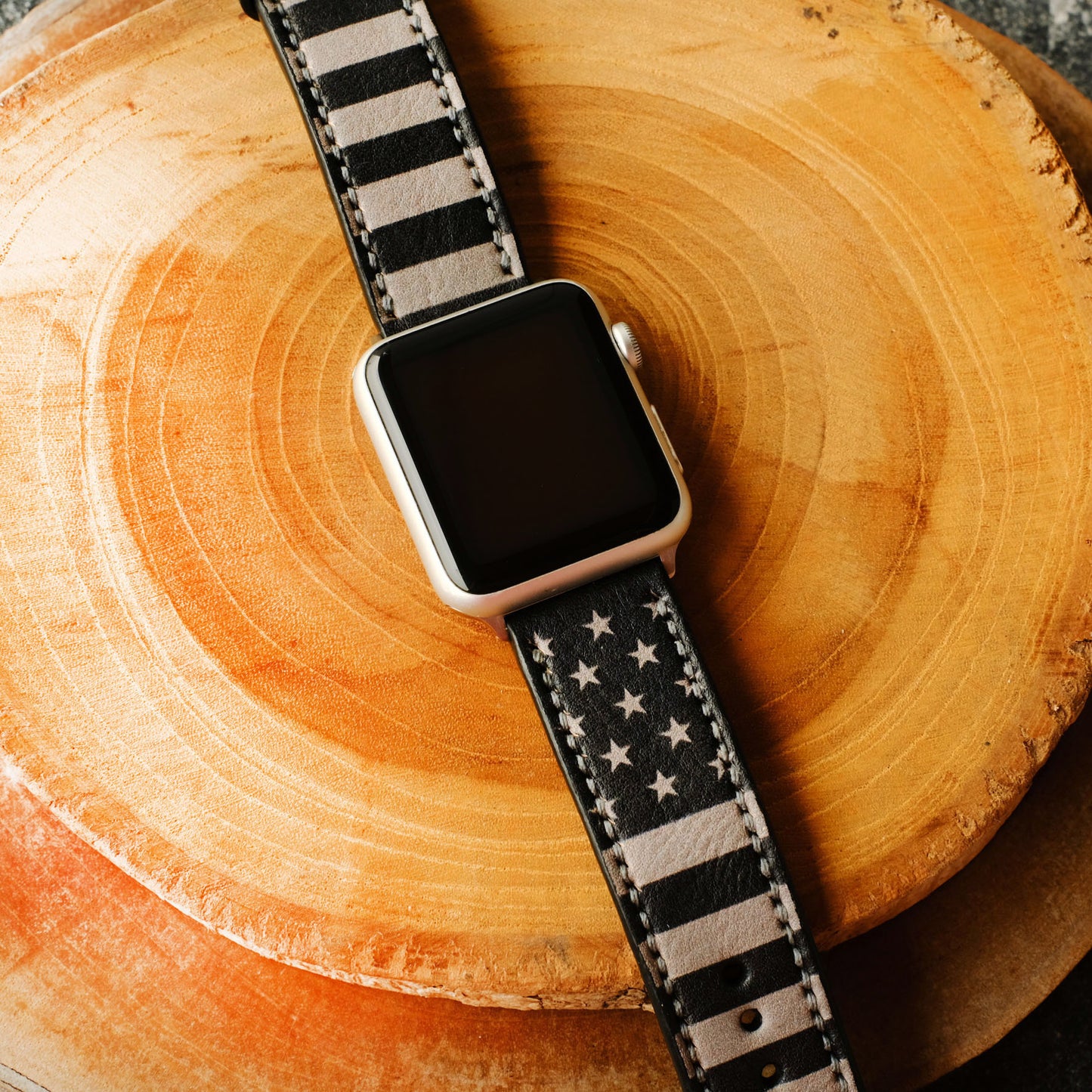 patriotic watch strap