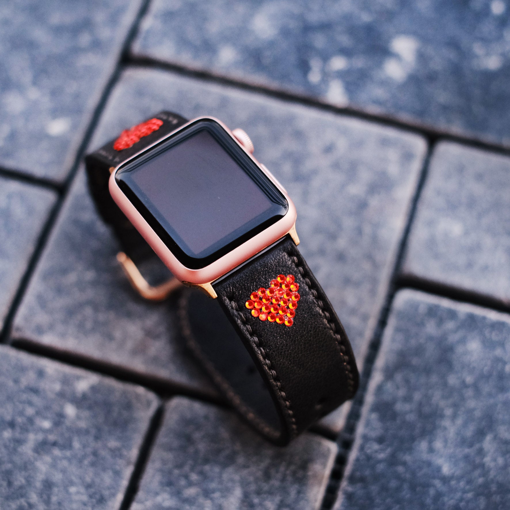 Swarorvski Crystals Watch Strap For Apple watch All Series - ruslieco