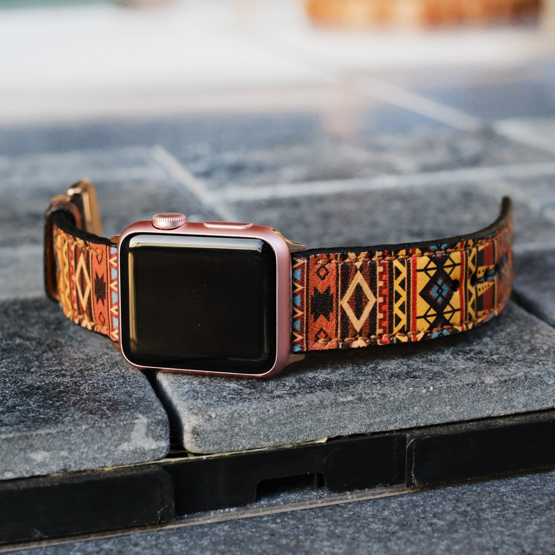 Totem Brown Apple Watch Replacement Band - ruslieco