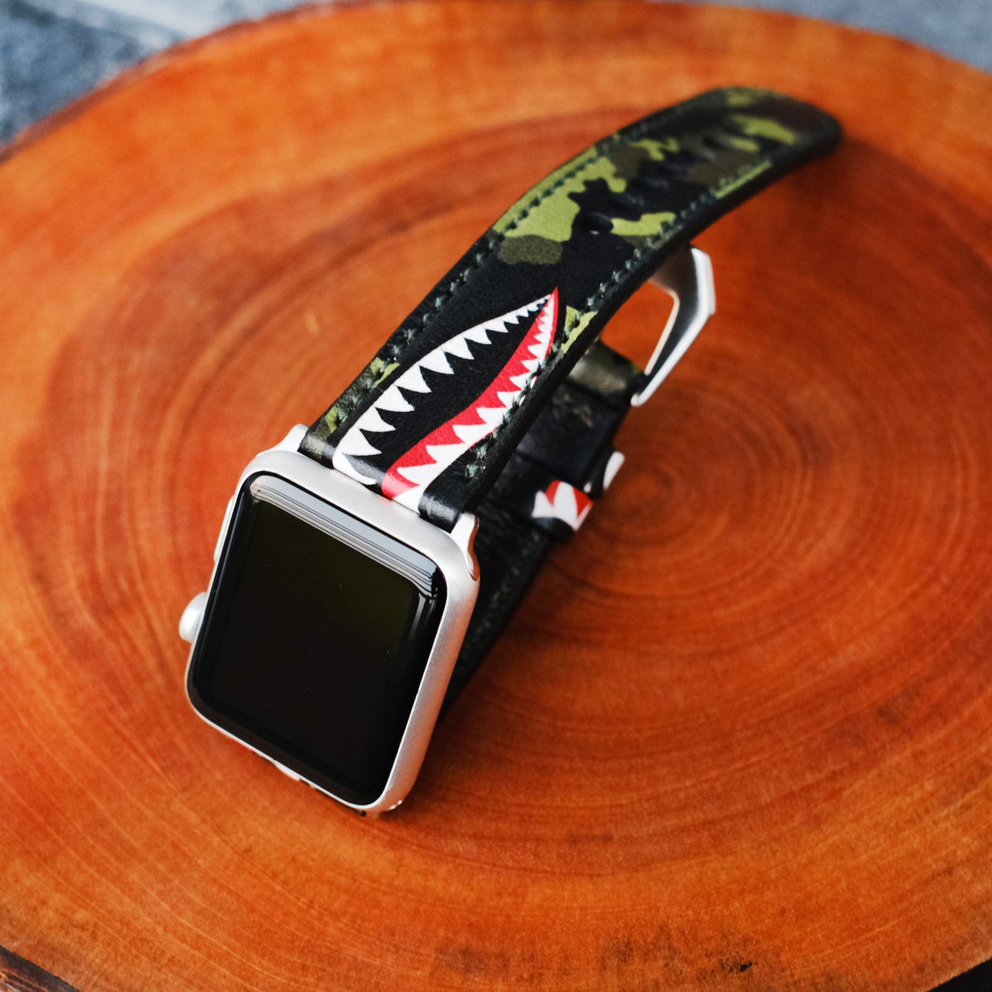 Warhawk Green Strap For Apple Watch By RuslieCo - ruslieco