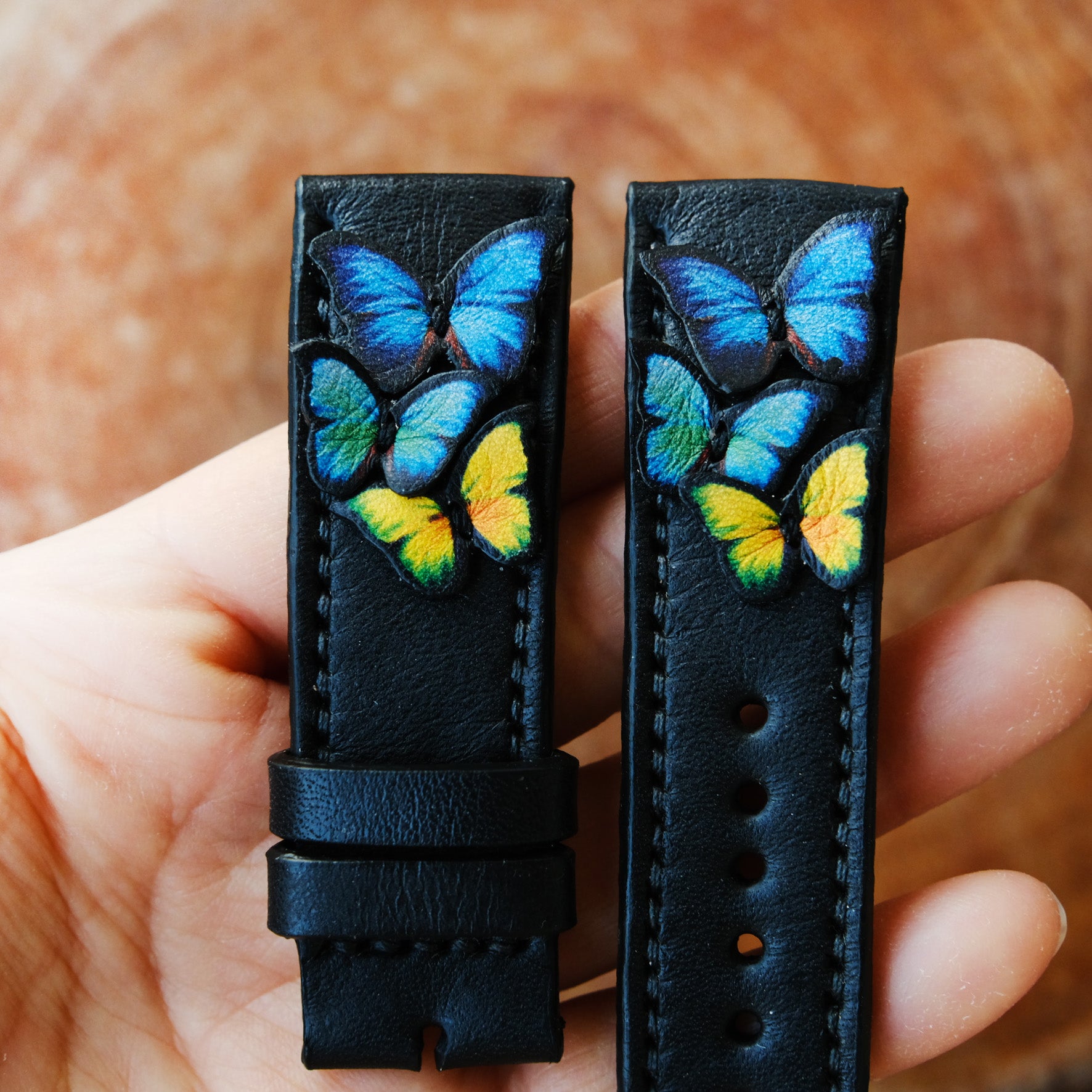 butterfly watch strap