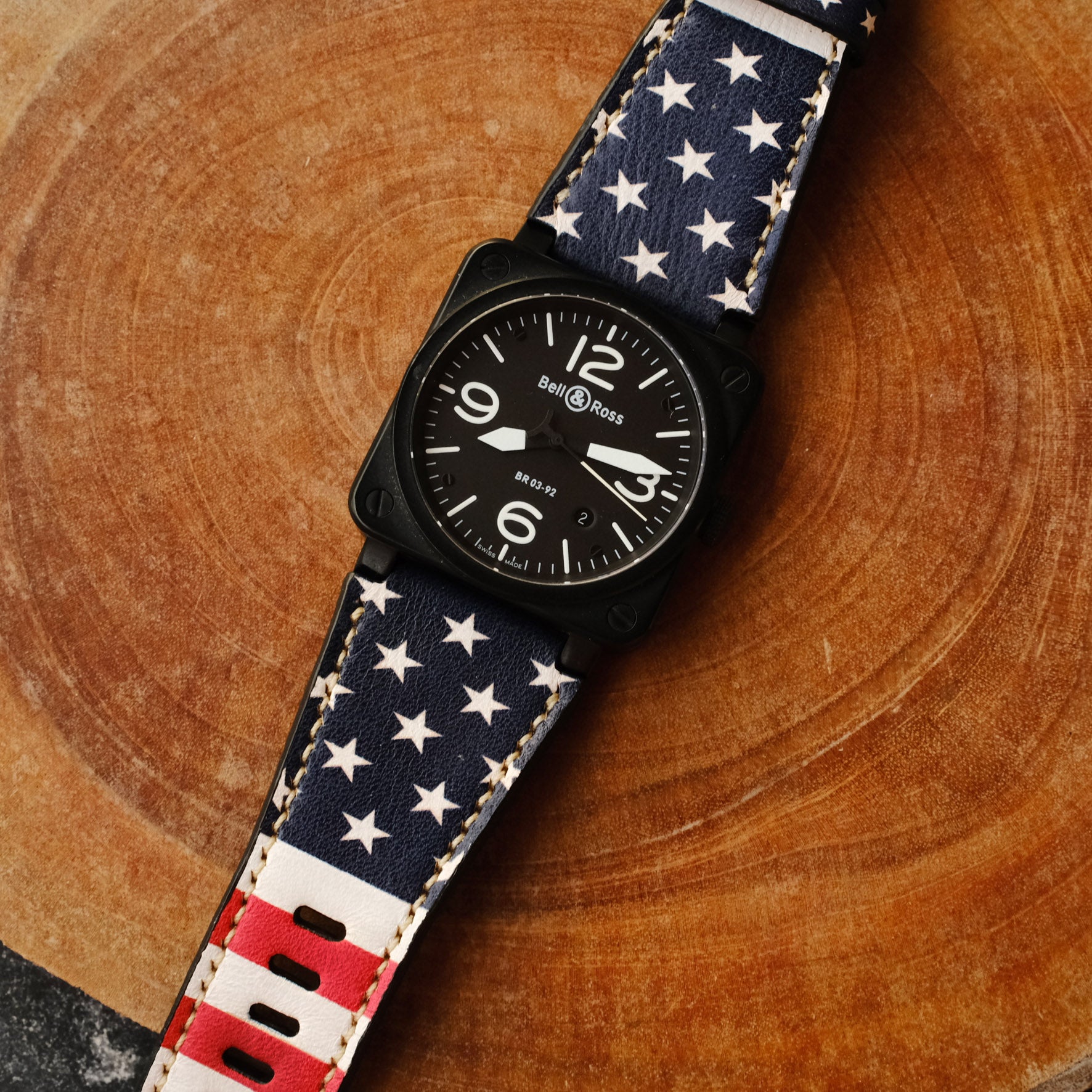 USA Strap For Bell & Ross