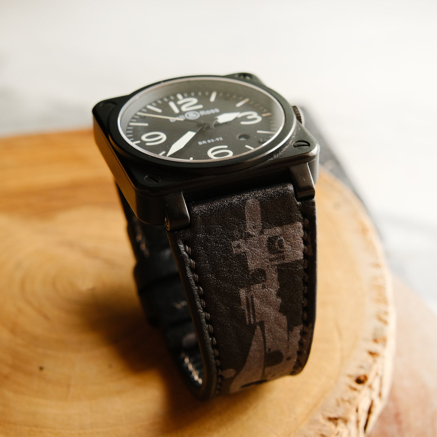 Bell Ross Handmade Leather Straps Custom Design - ruslieco