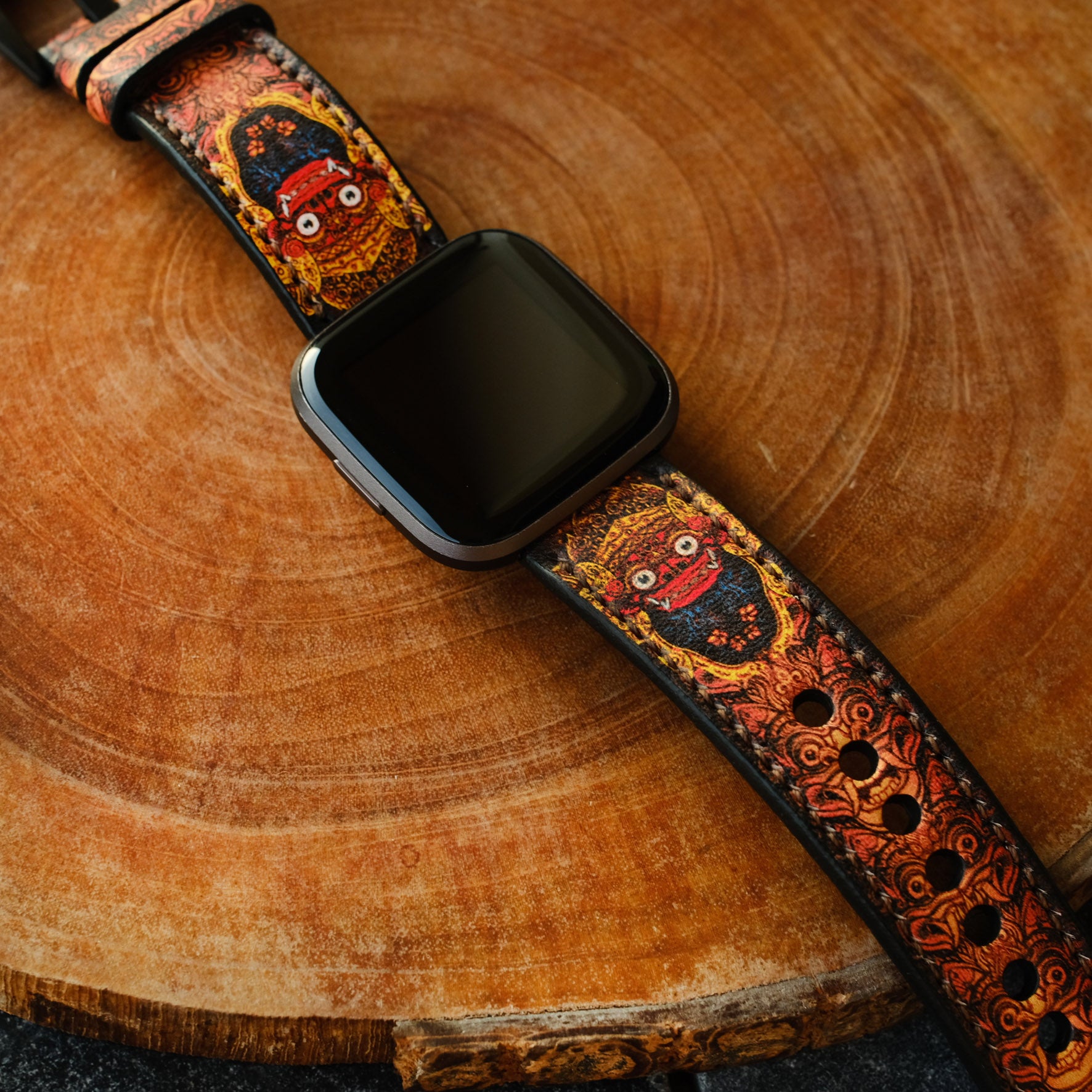 barong watch band on fitbit watch