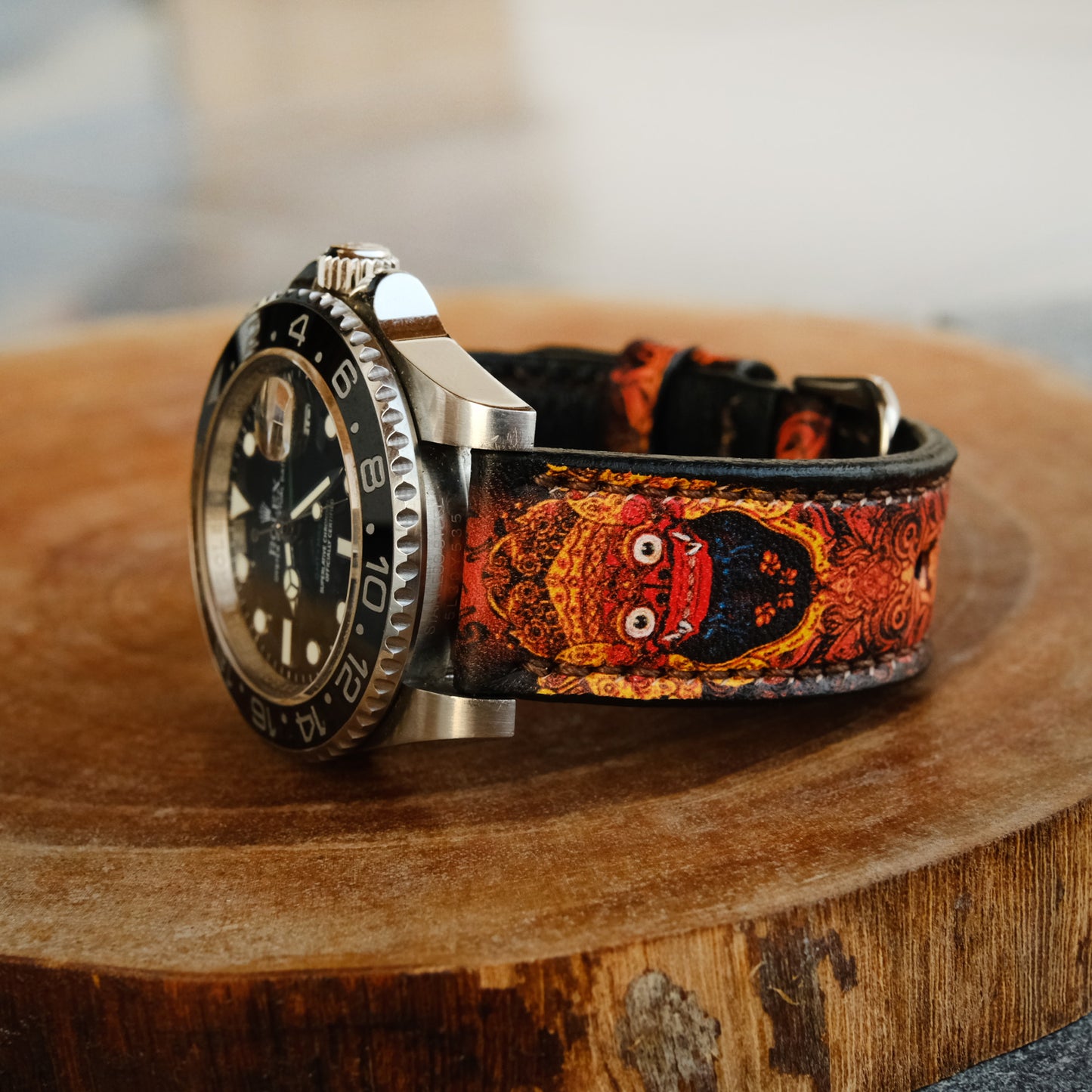 Custom Rolex Leather Straps Barong Design - ruslieco