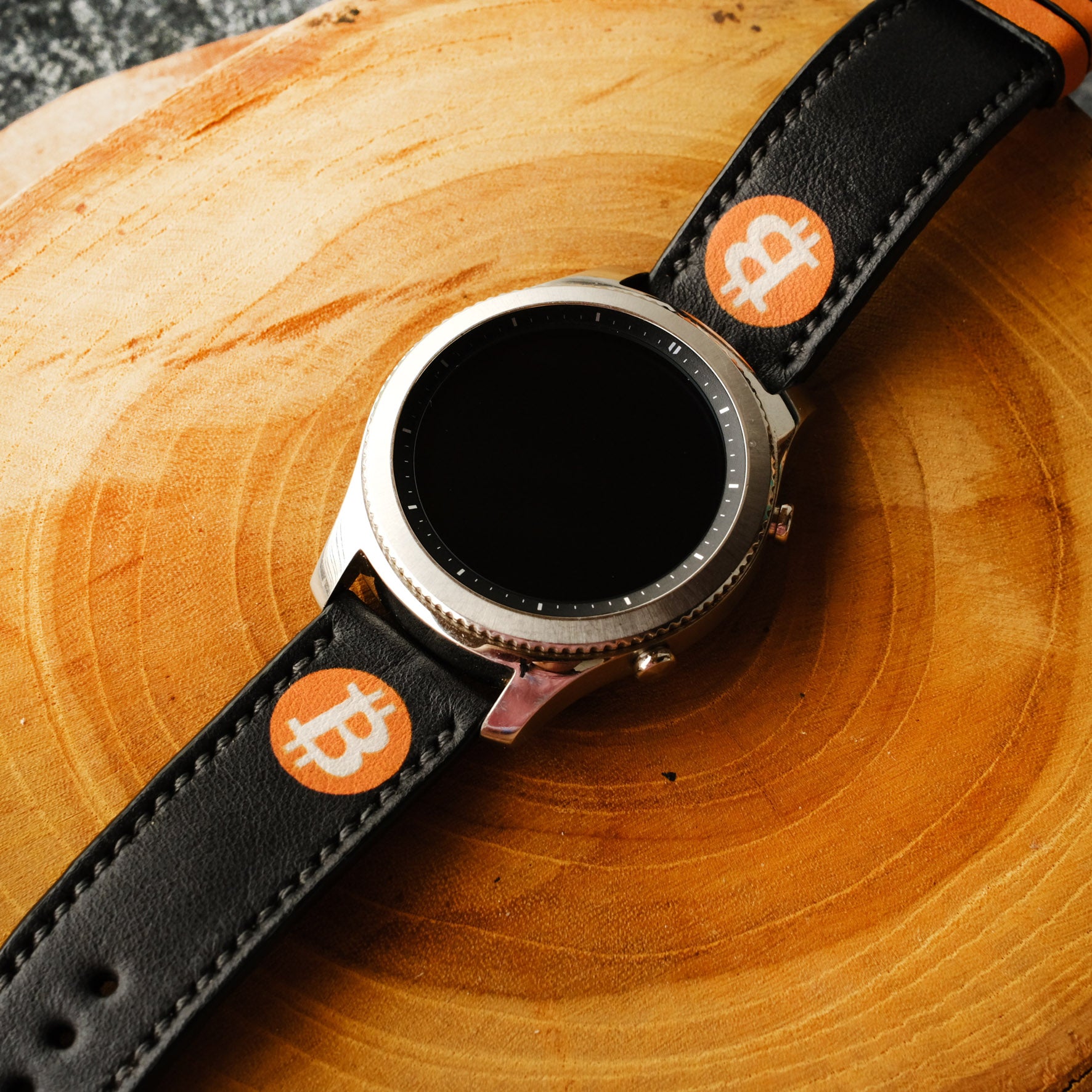 bitcoin watch strap