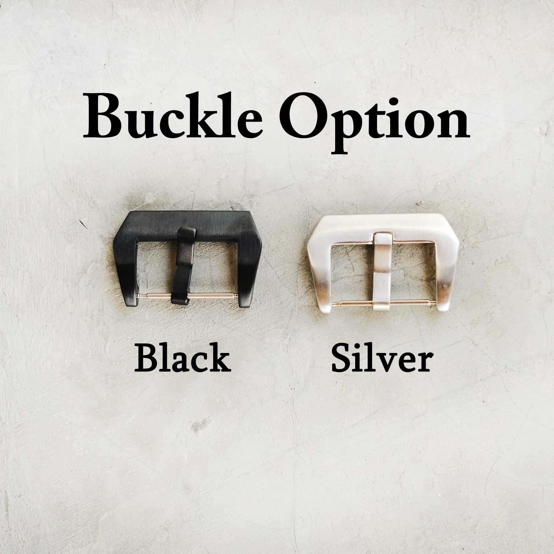 buckle watch straps