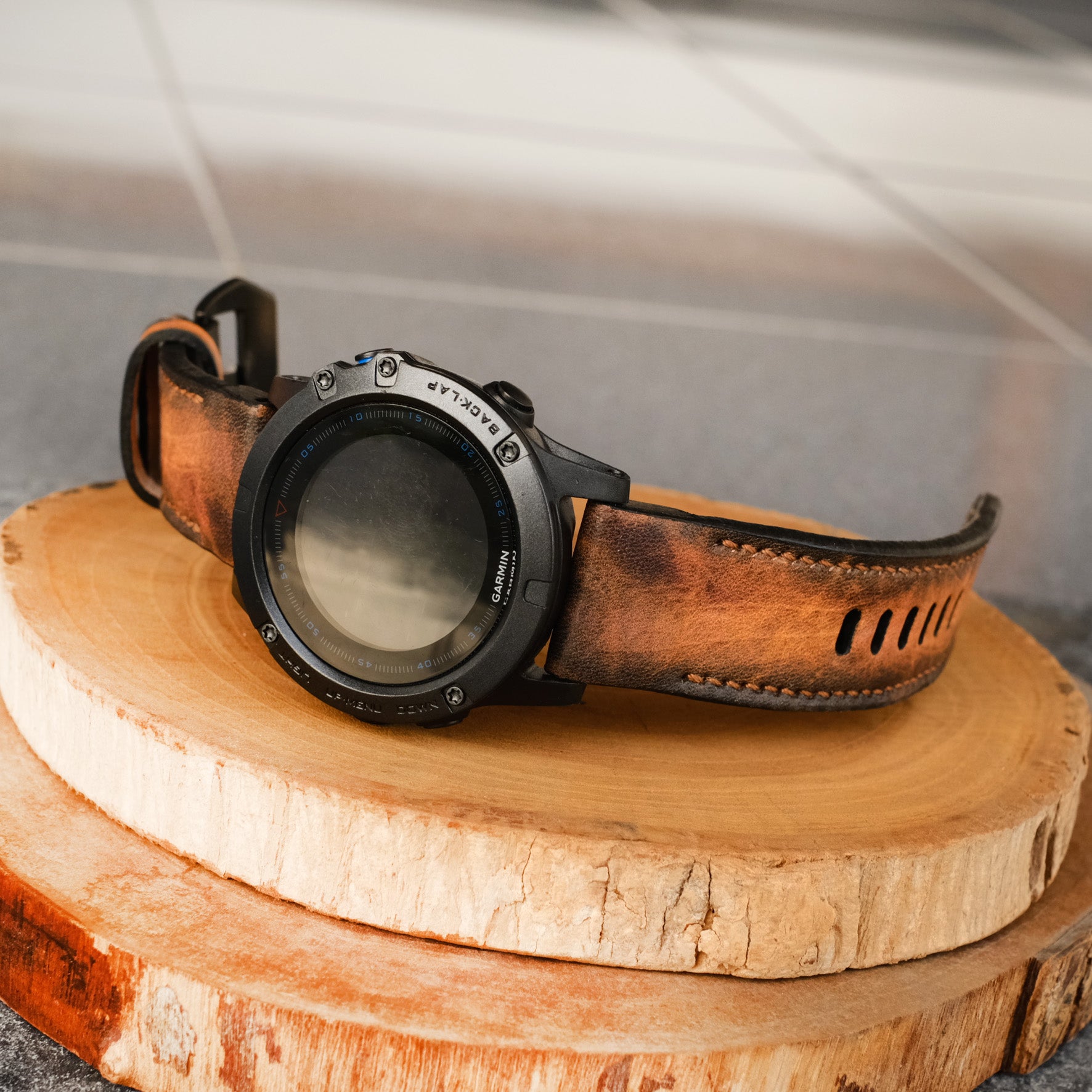 Leather Strap Garmin 5x Plus Bands Watch Straps Garmin Fenix