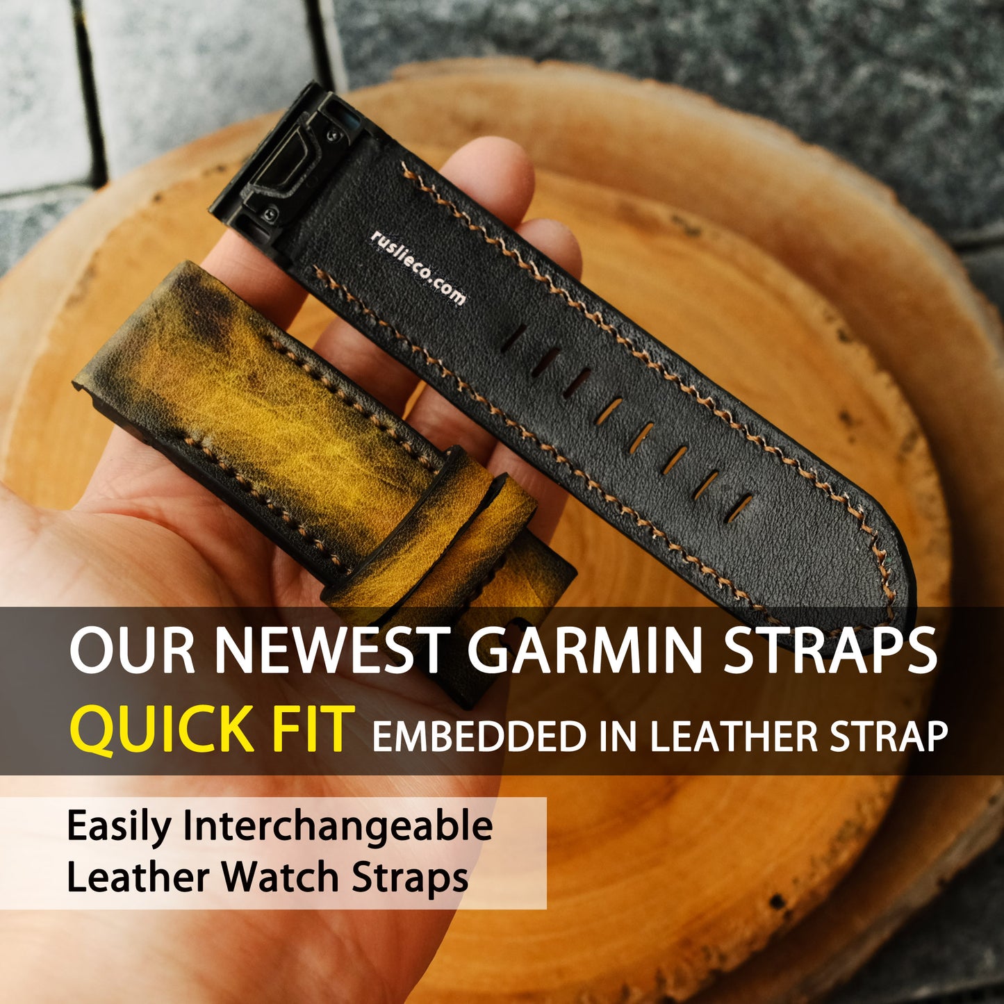 Garmin Leather Replacement Strap