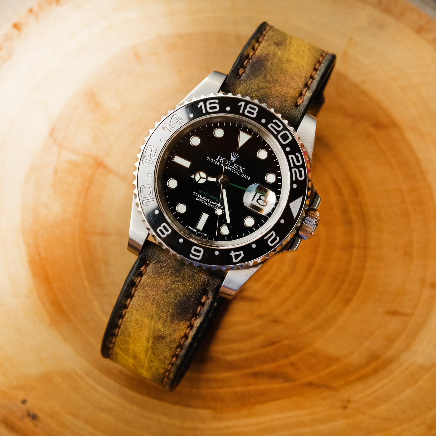 best leather straps for rolex submariner