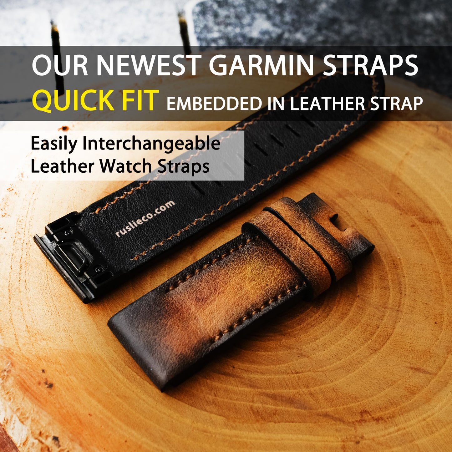 Garmin Leather Replacement Strap