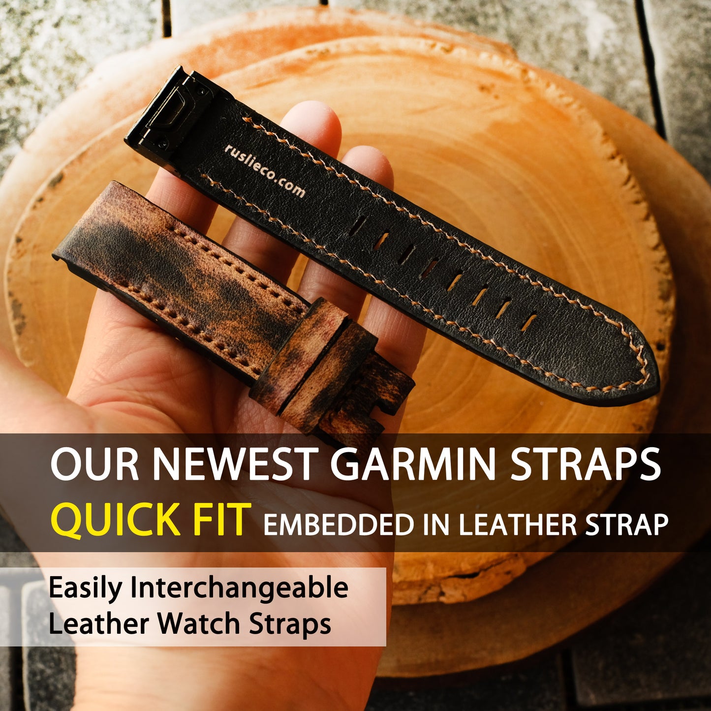 Garmin Leather Replacement Strap