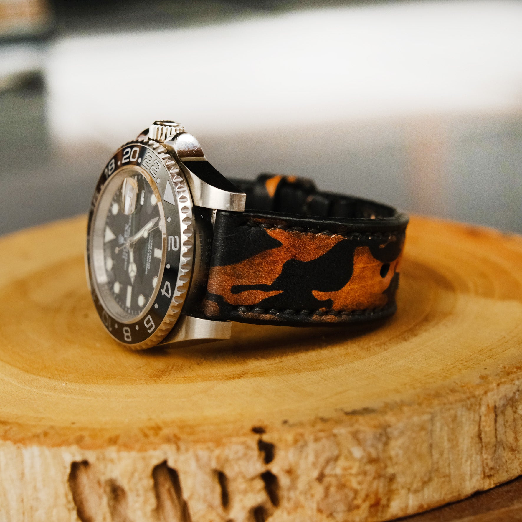 Camo Vintage Custom Rolex Straps ruslieco