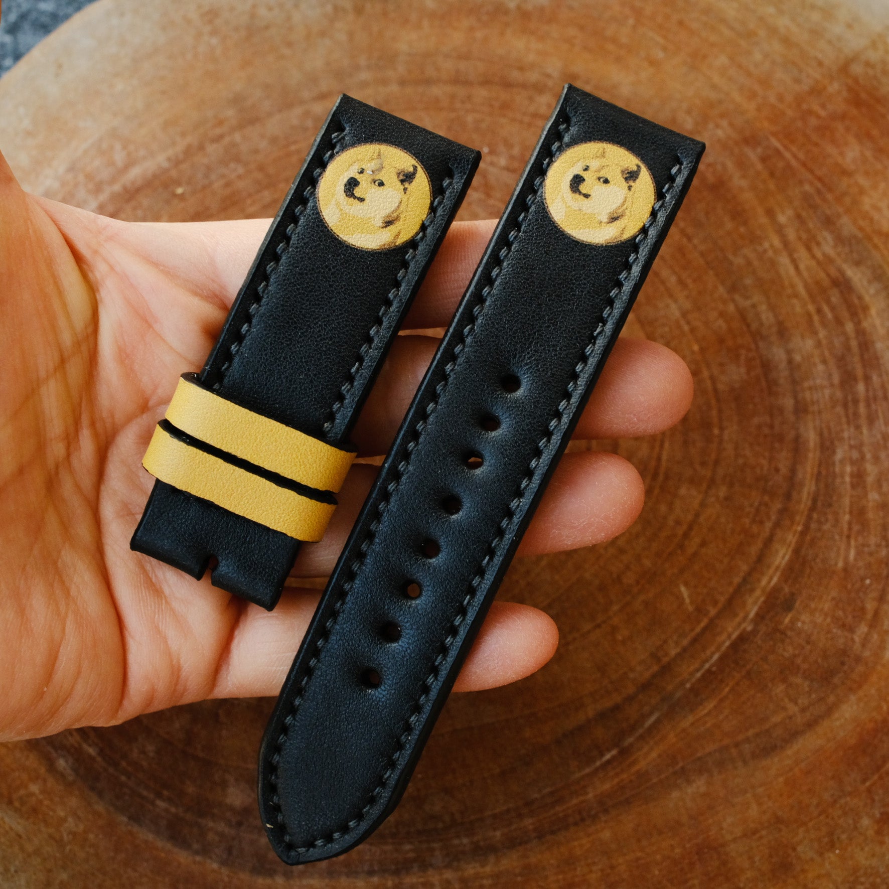 doge leather strap