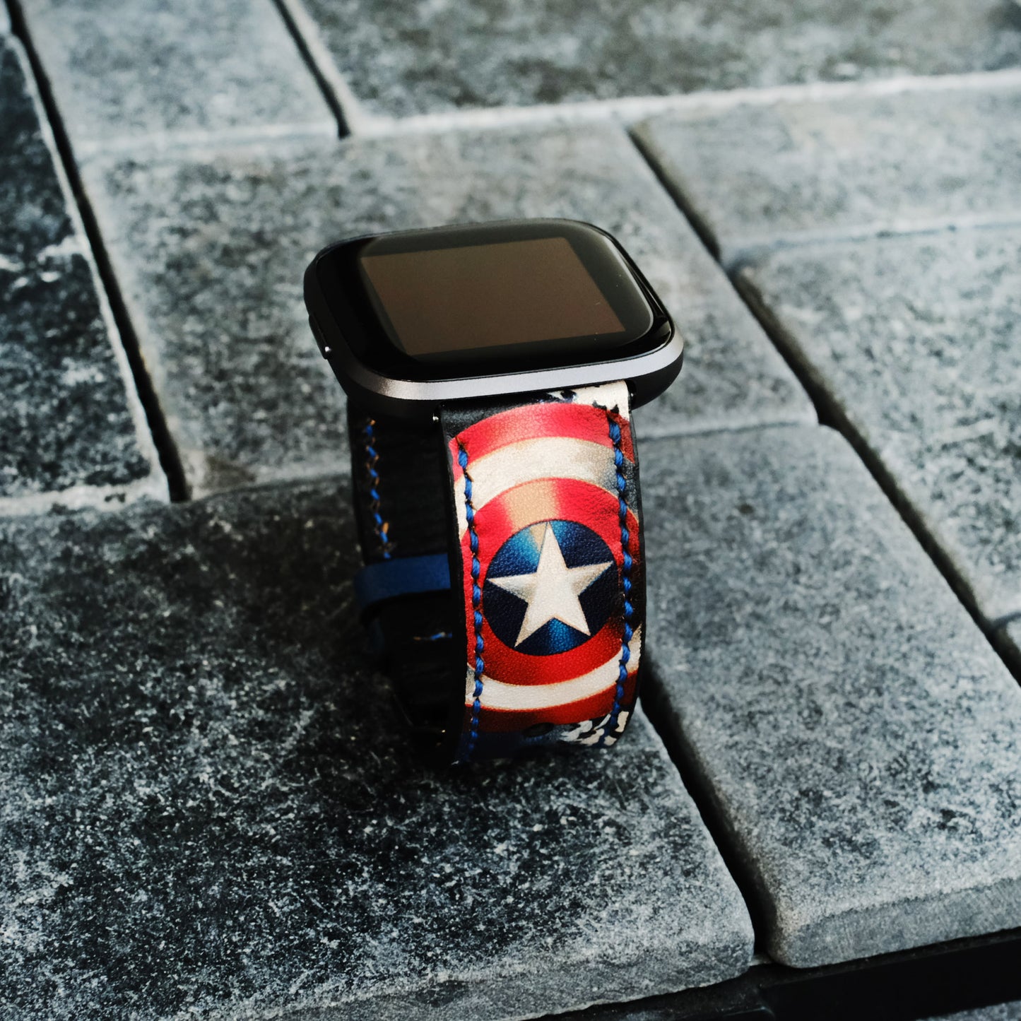 superhero watch leather strap