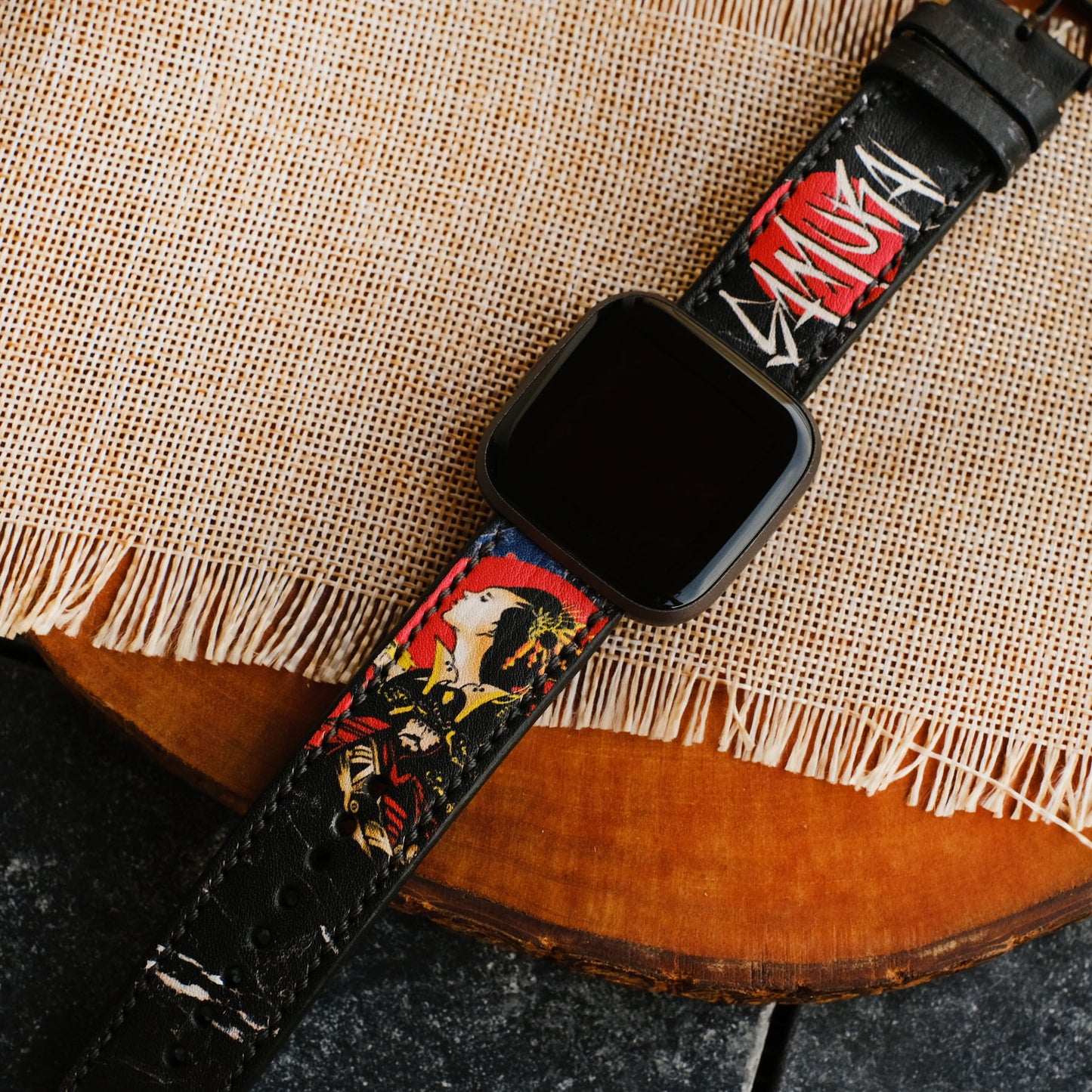 samurai geisha watch band