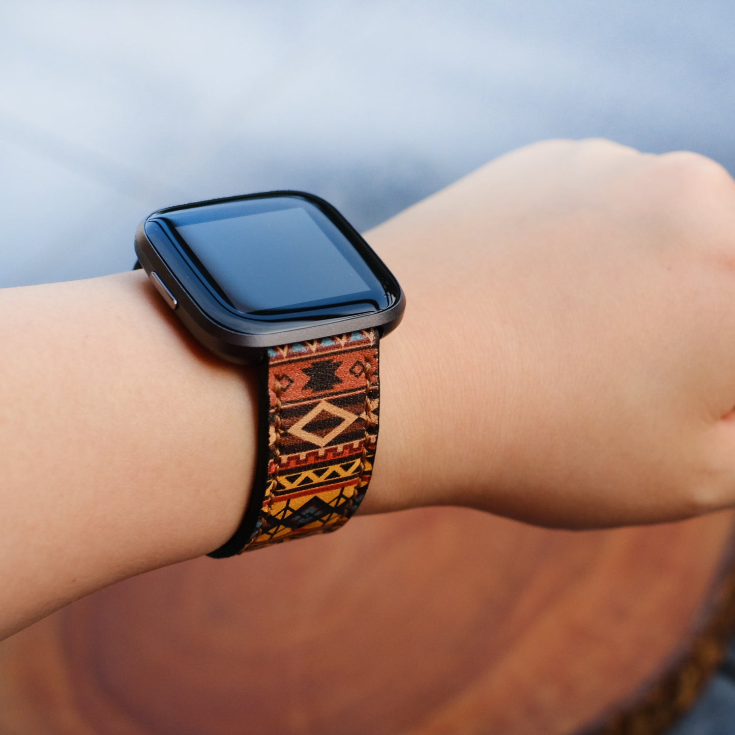 totem watch band on fitbit watch