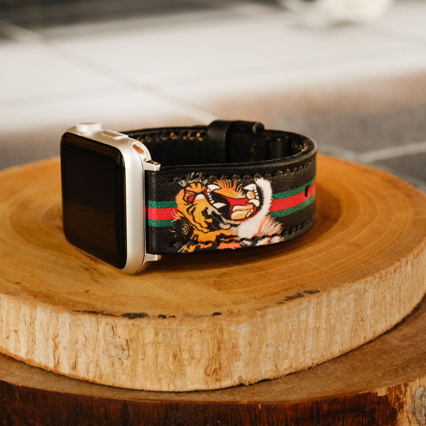 Luxury Tiger Apple Watch Strap All series - ruslieco