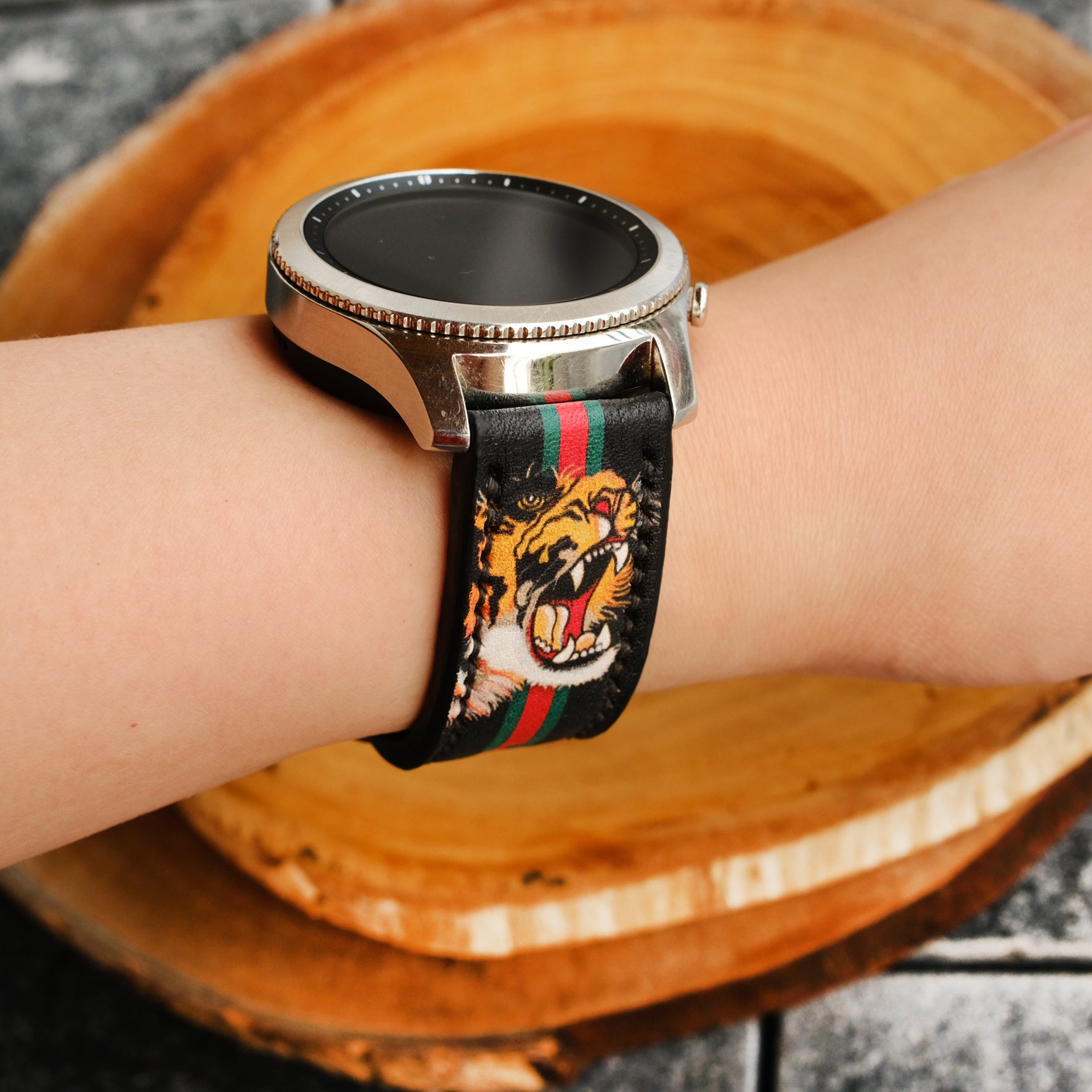 Gucci Tiger Watch Strap For Samsung Watch