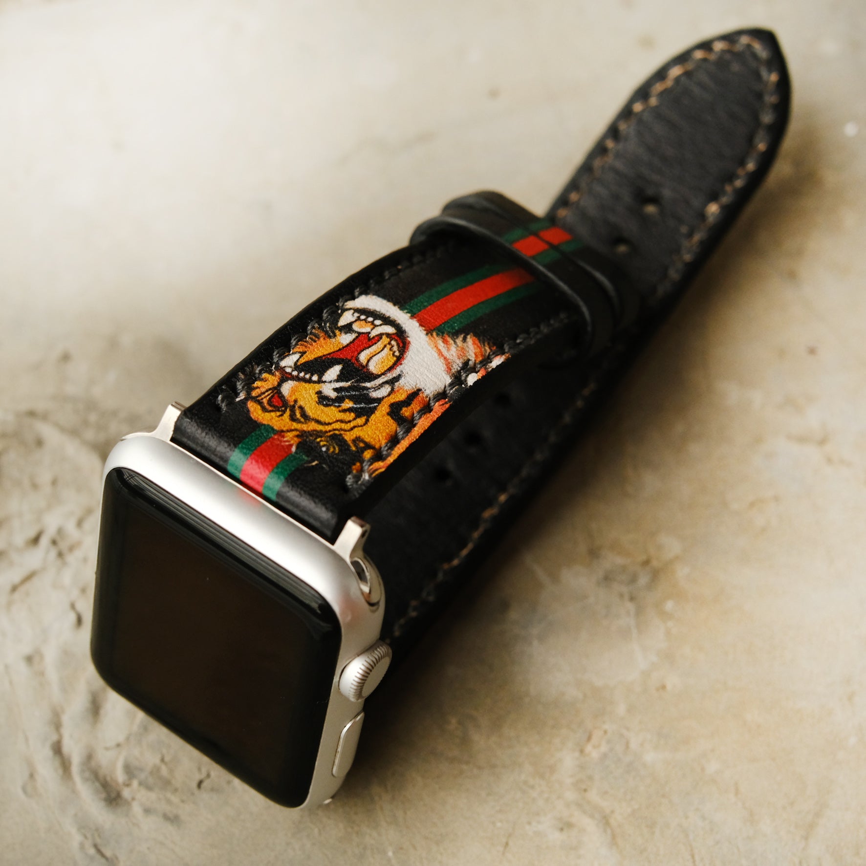 Luxury Tiger Apple Watch Strap All series - ruslieco