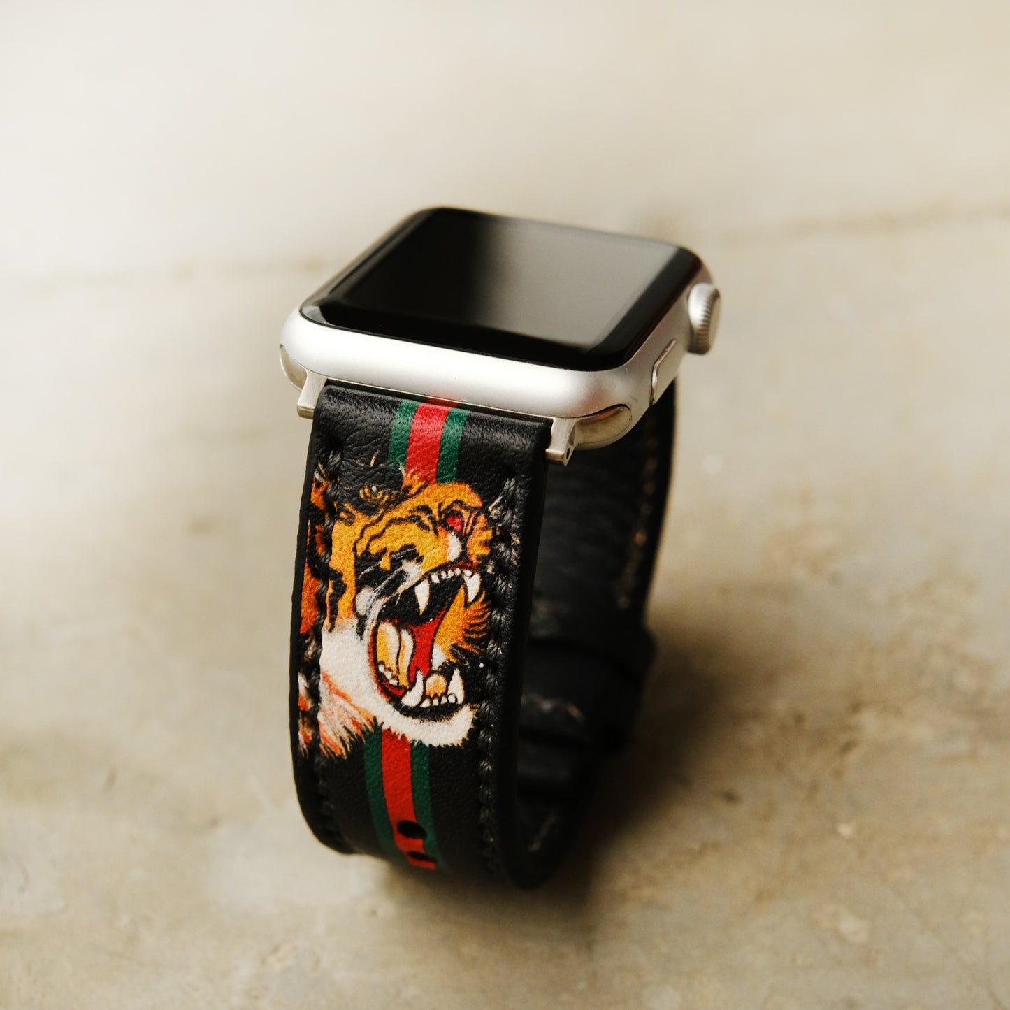 luxury tiger watch strap