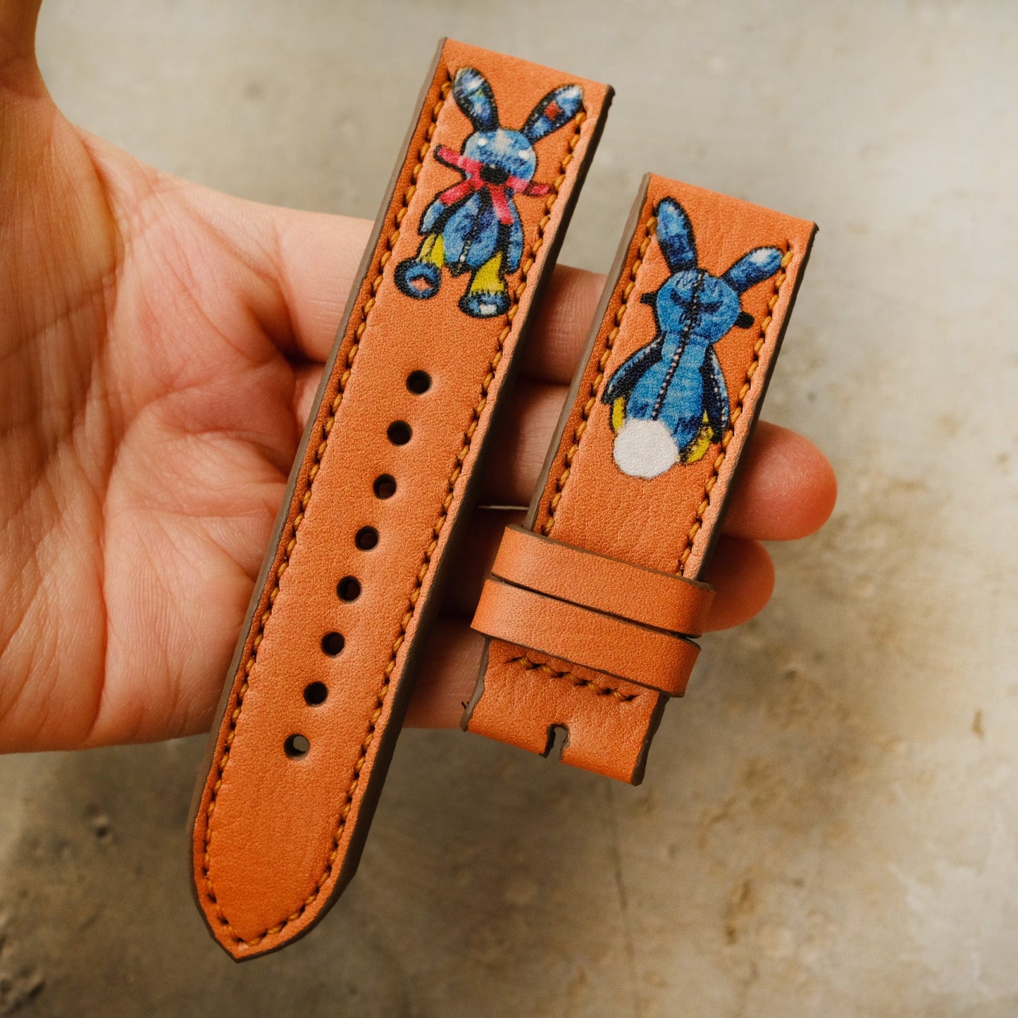 Custom Luxury Rabbit Straps by ruslieco - ruslieco