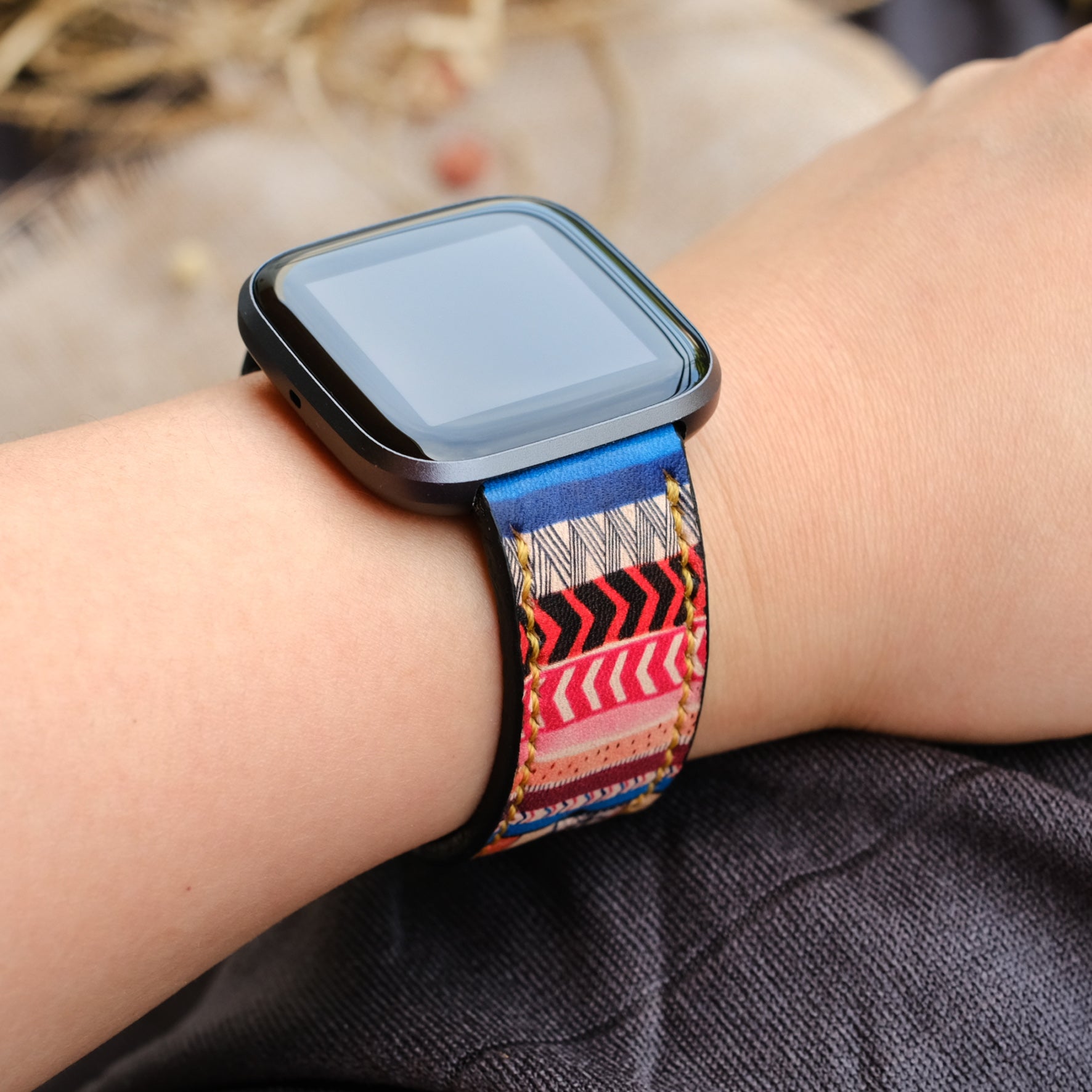 Fitbit leather replacement strap