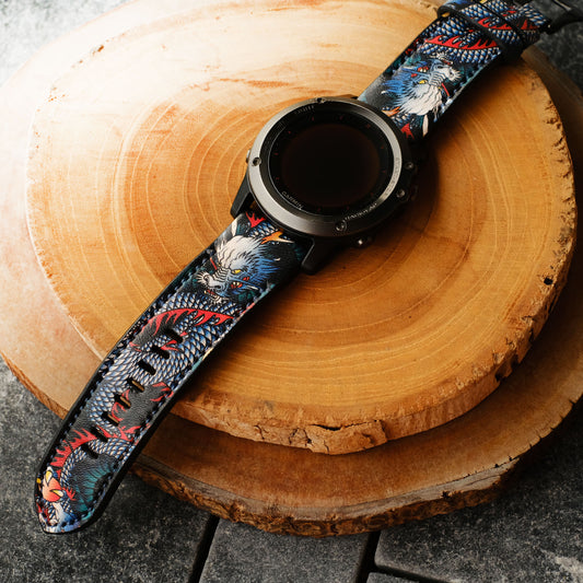 Garmin Custom Leather Strap