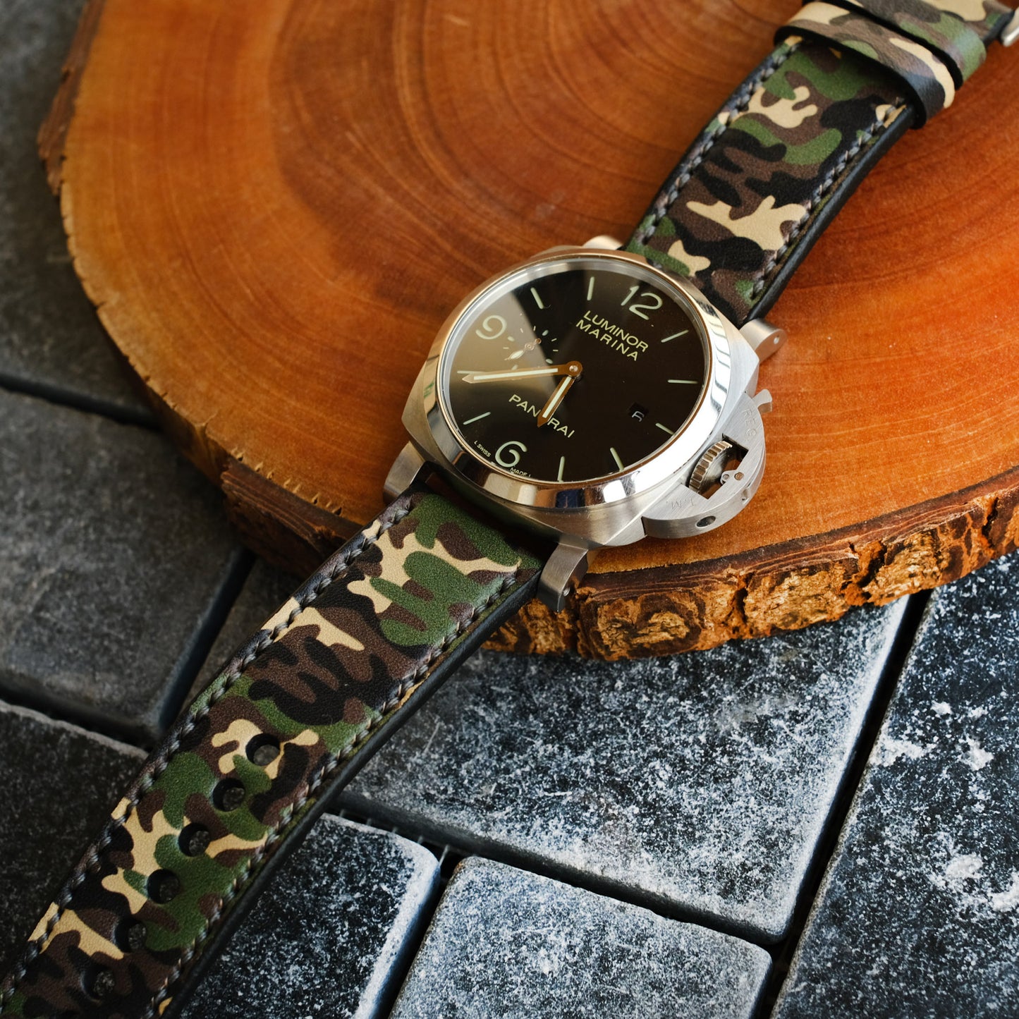 military watch band for panerai