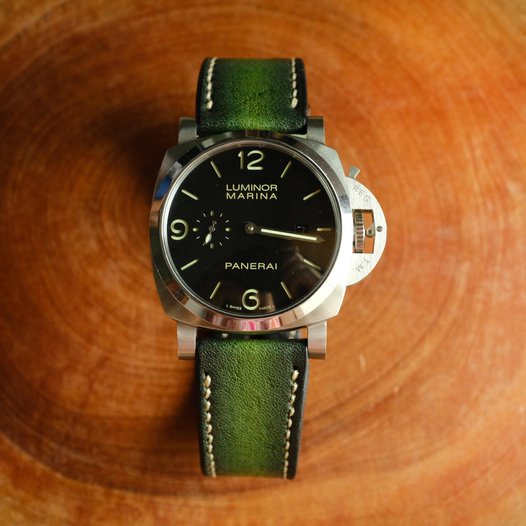 Green Panerai Straps By Ruslieco - ruslieco