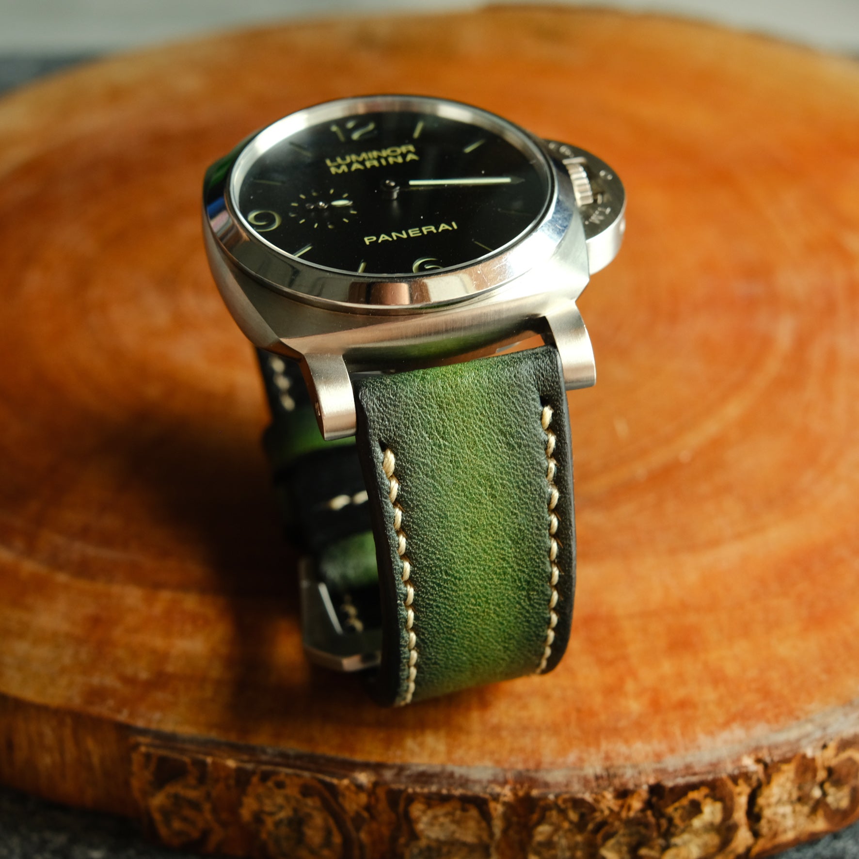 Green Panerai Straps By Ruslieco - ruslieco