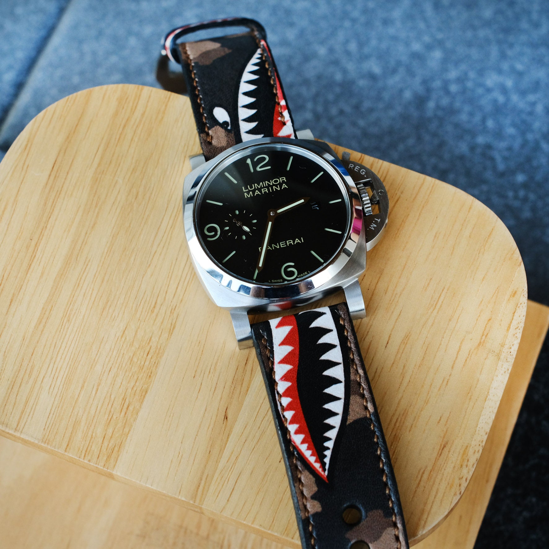 panerai custom straps