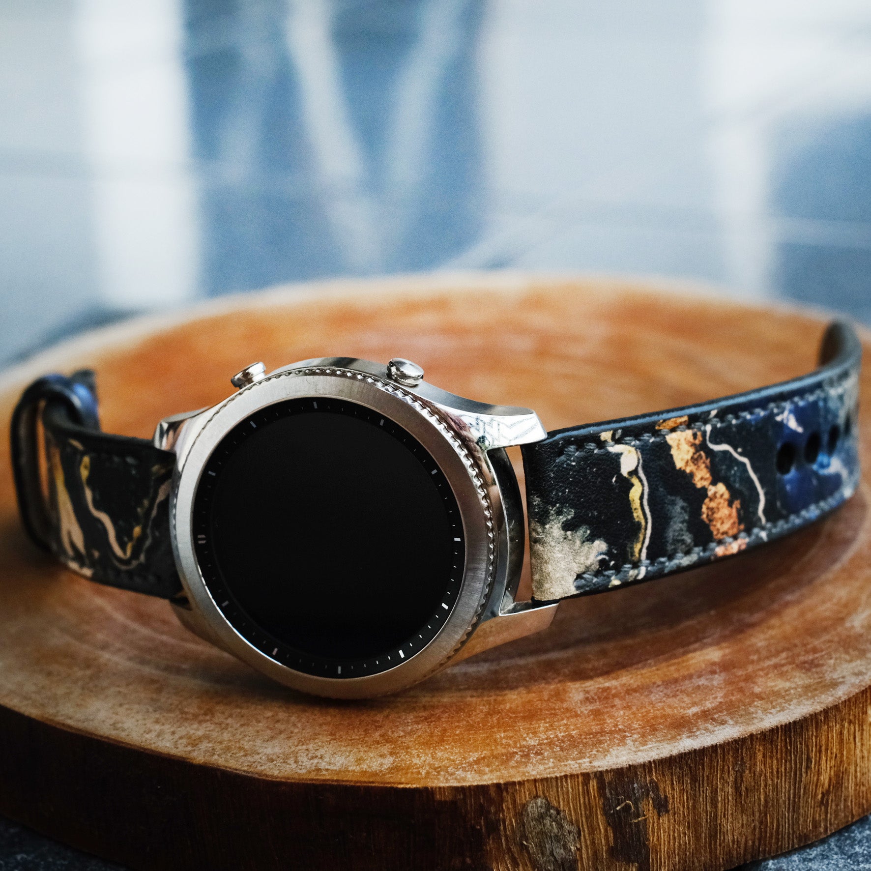 leather strap for galaxy watch 4 classic