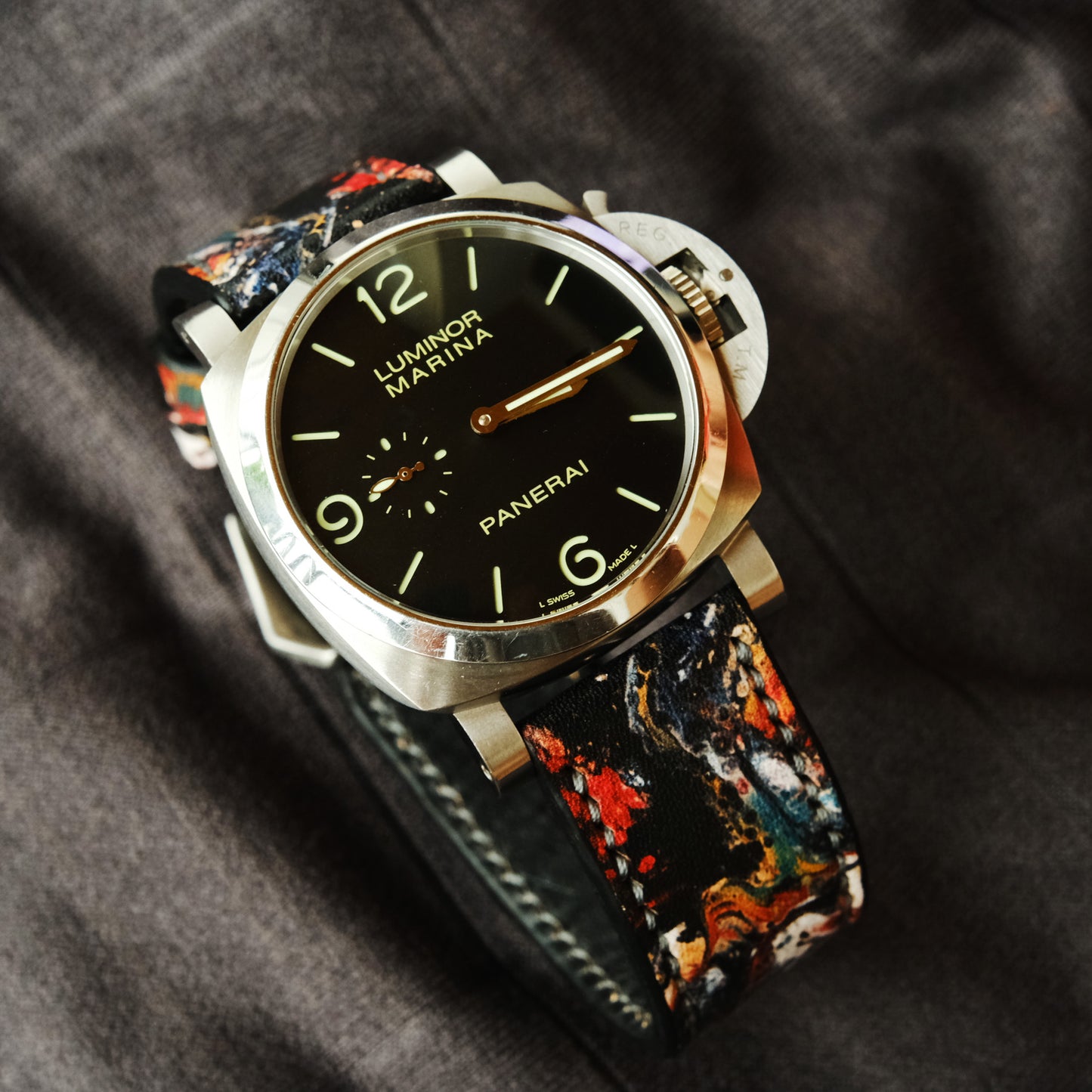 Resin Watch Strap For Panerai By Ruslieco