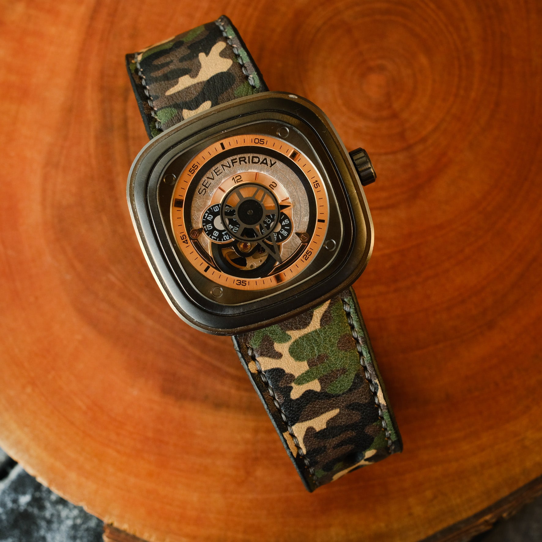 SevenFriday Custom Camo Straps - ruslieco