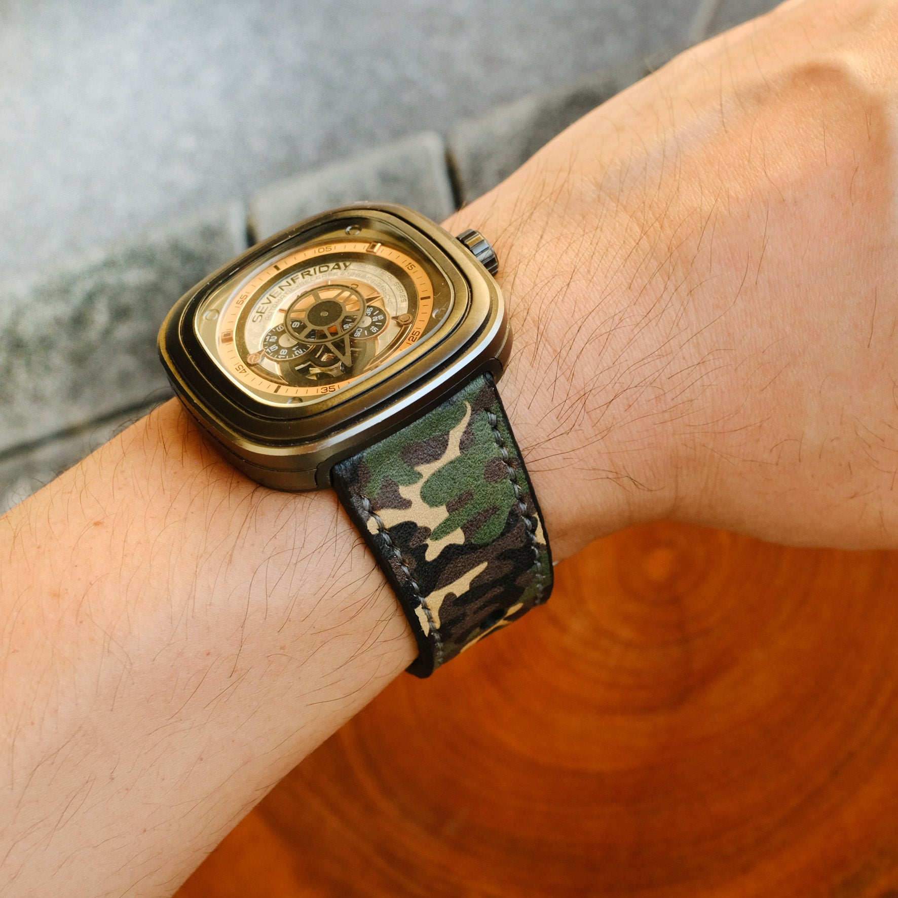 SevenFriday Custom Camo Straps - ruslieco