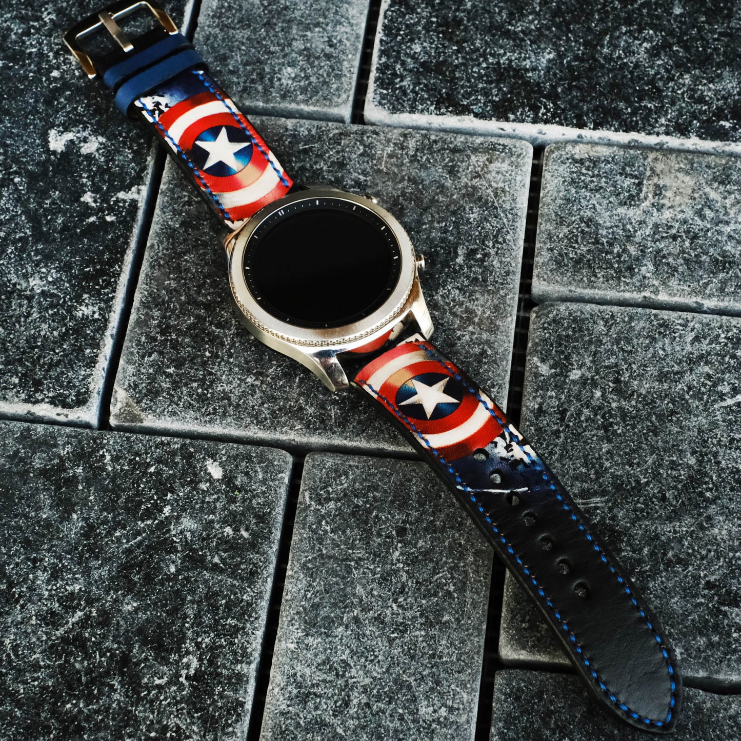 captain america watch band