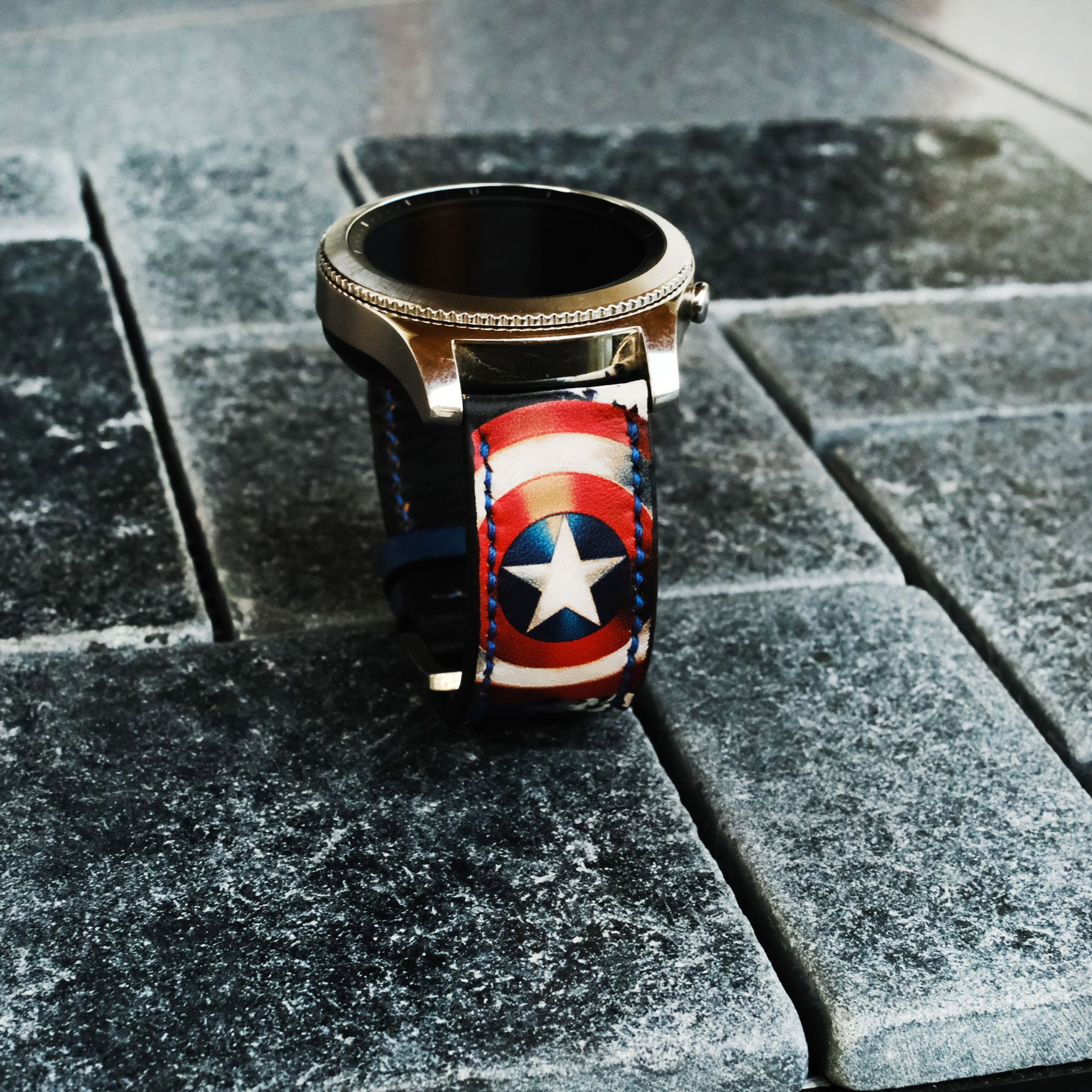 captain america watch strap