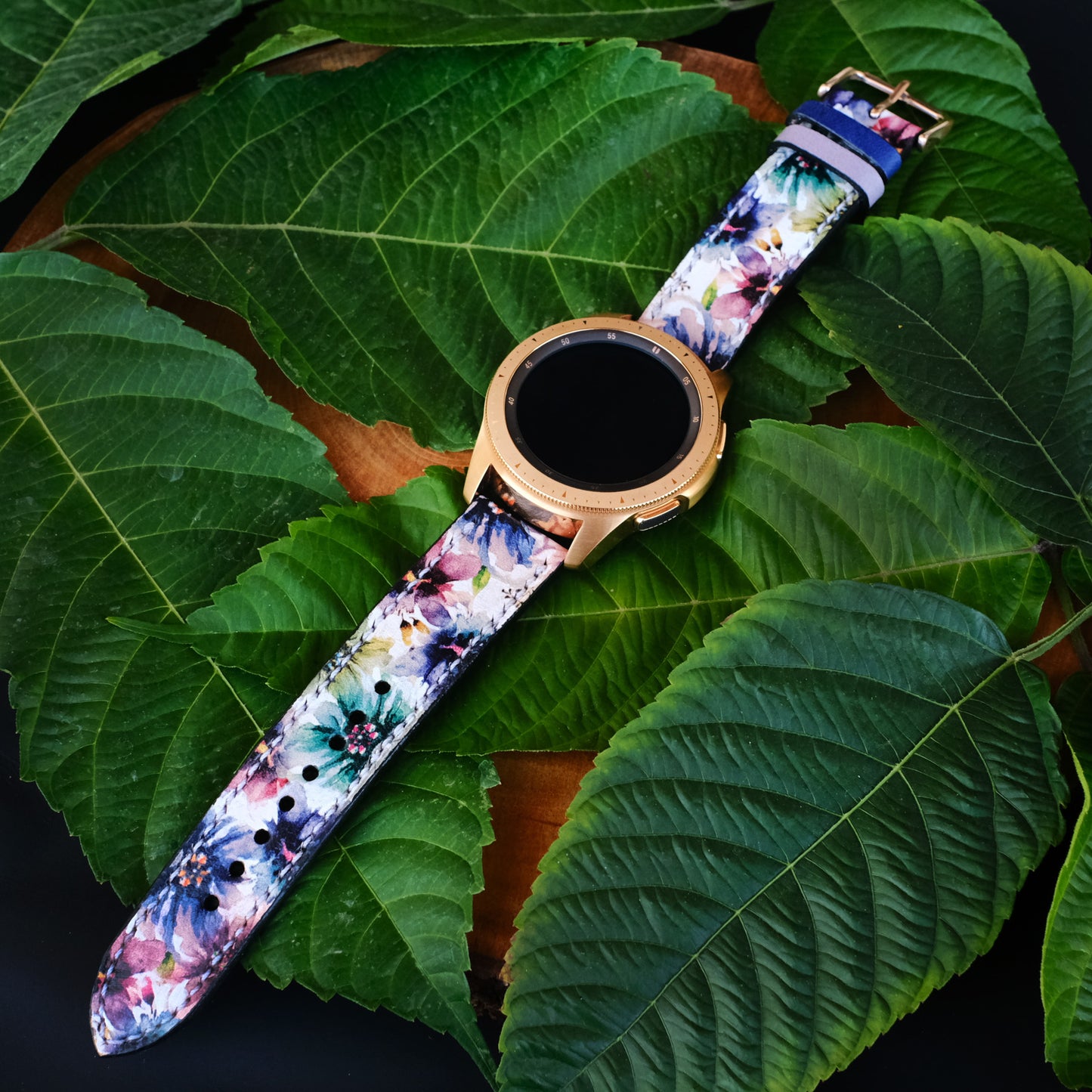 galaxy watch flower band